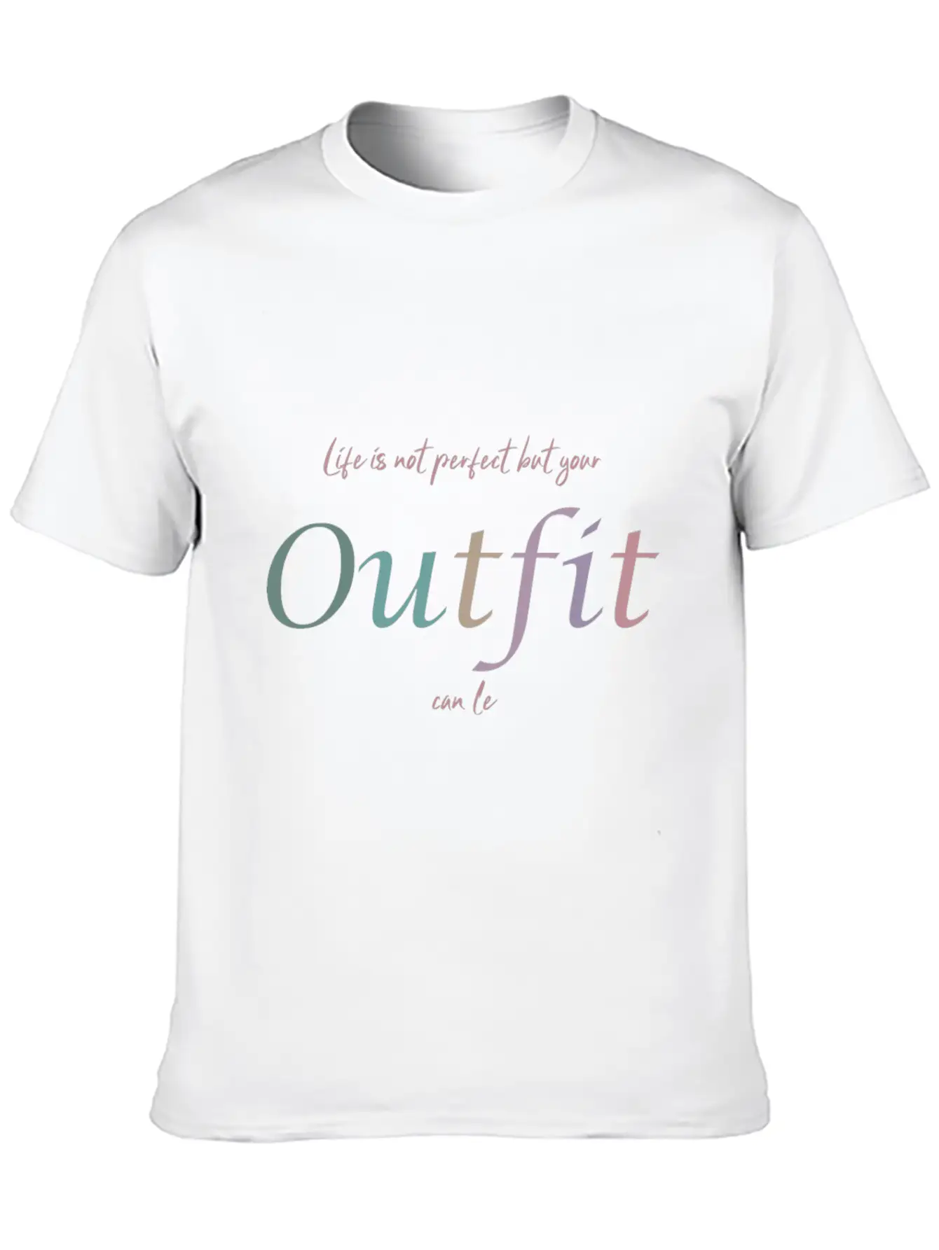 Outfit Unisex Casual T-Shirt – Clean Design For Daily Comfort