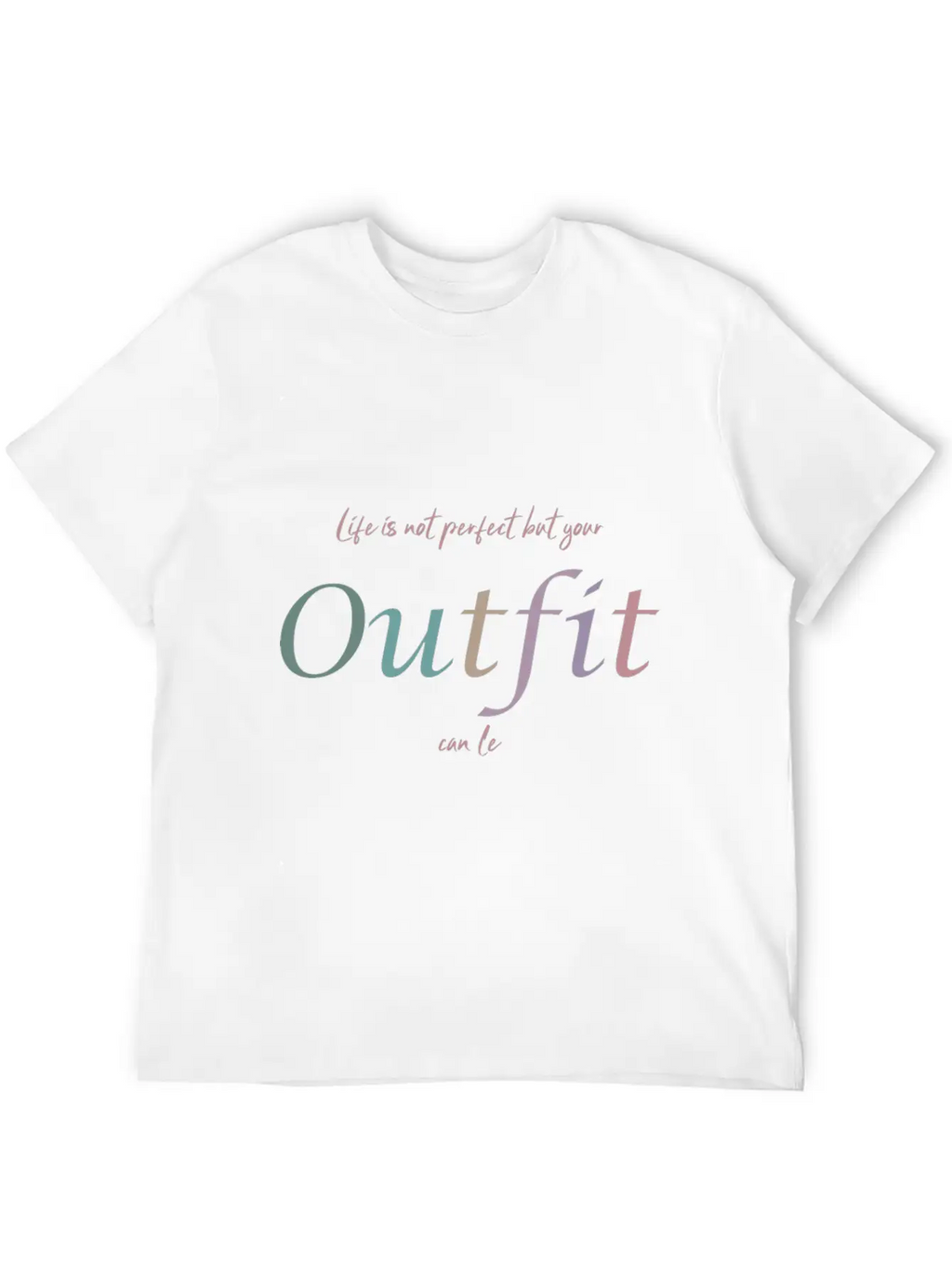 Outfit Unisex Casual T-Shirt – Clean Design For Daily Comfort