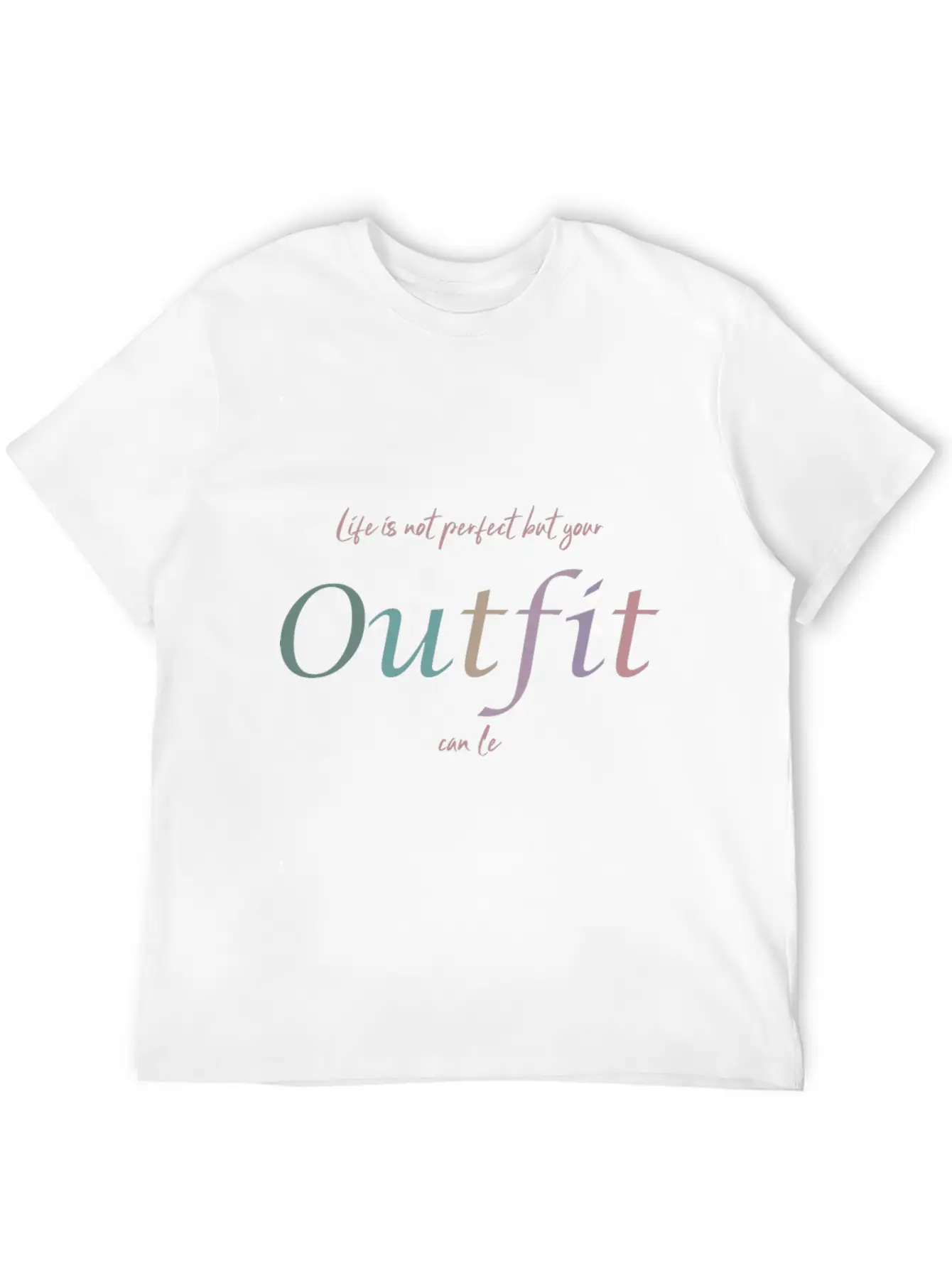 Outfit Unisex Casual T-Shirt – Clean Design For Daily Comfort