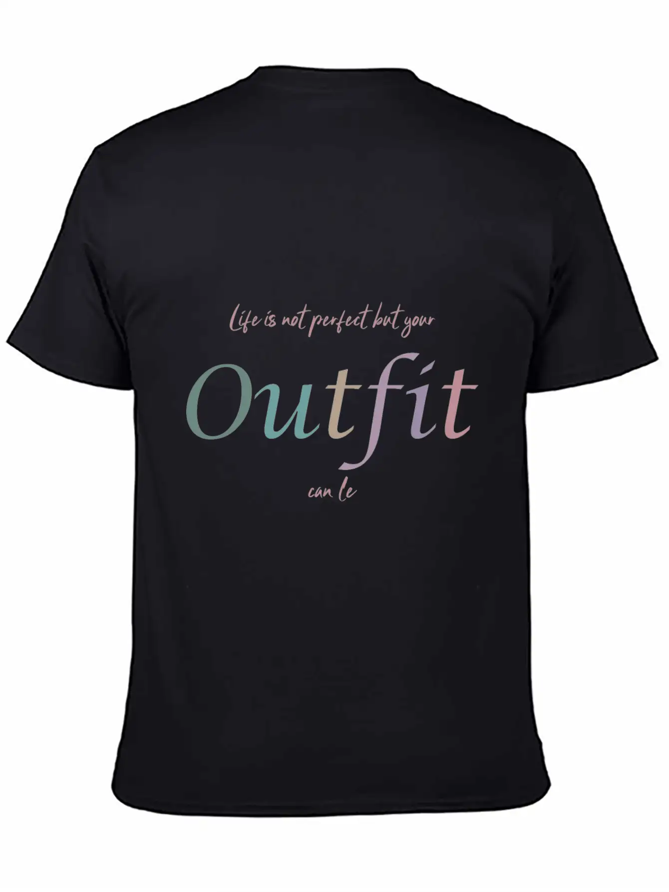 Outfit Unisex Casual T-Shirt – Clean Design For Daily Comfort