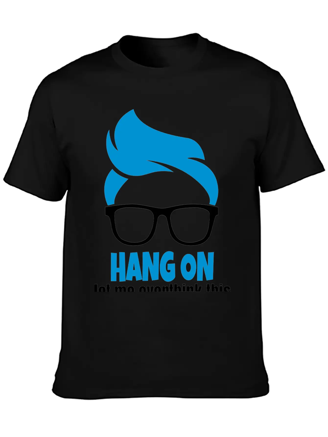 Overthink Breathable Graphic T-Shirt – Perfect For Casual Days