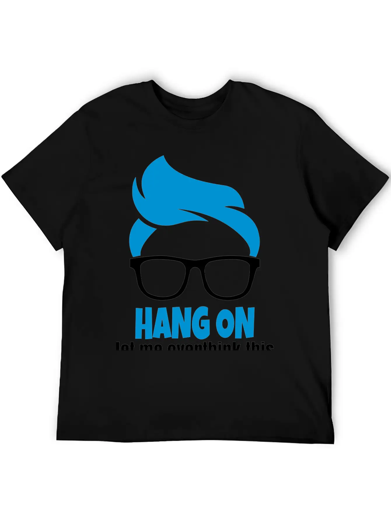 Overthink Breathable Graphic T-Shirt – Perfect For Casual Days