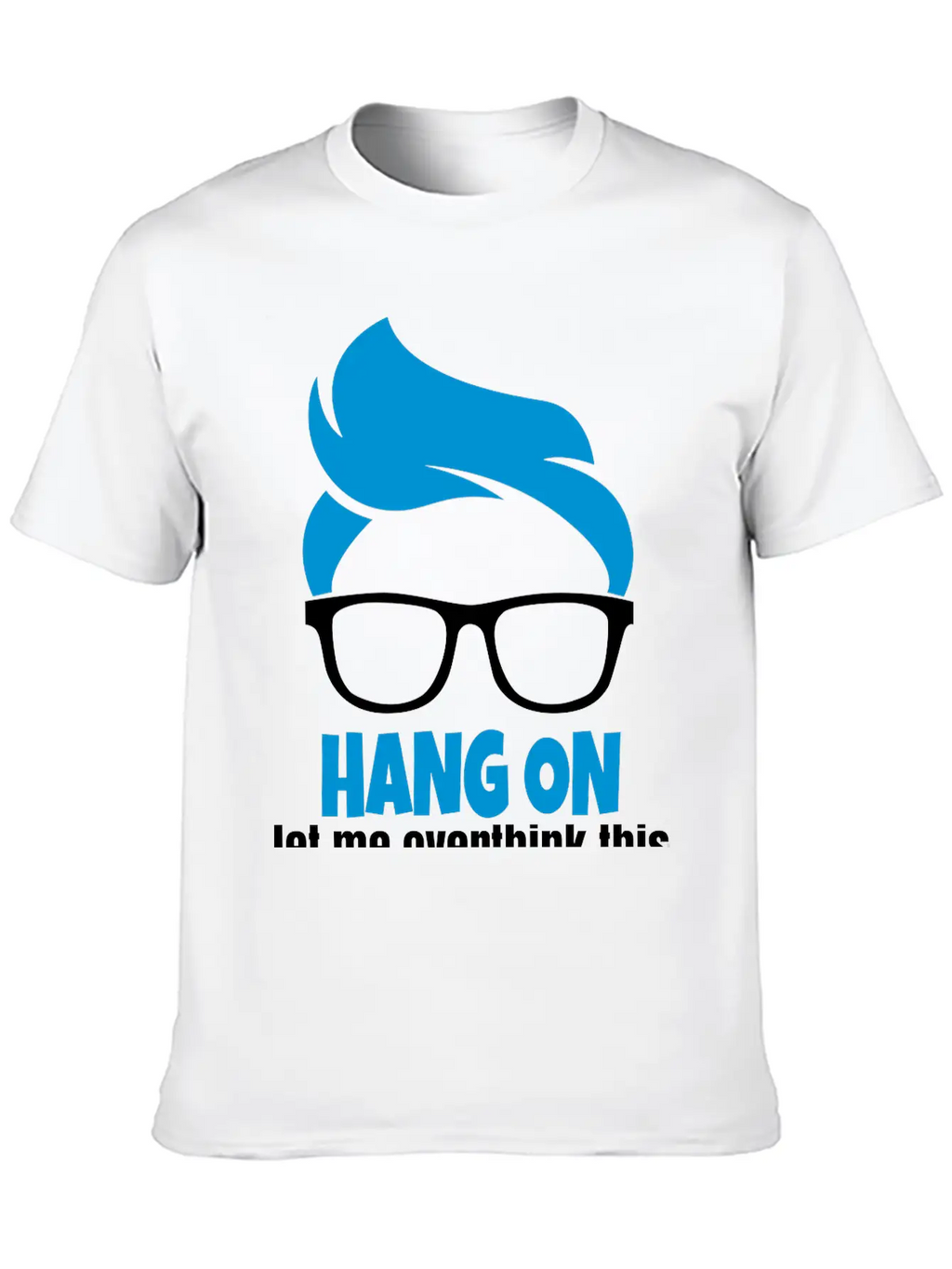 Overthink Breathable Graphic T-Shirt – Perfect For Casual Days
