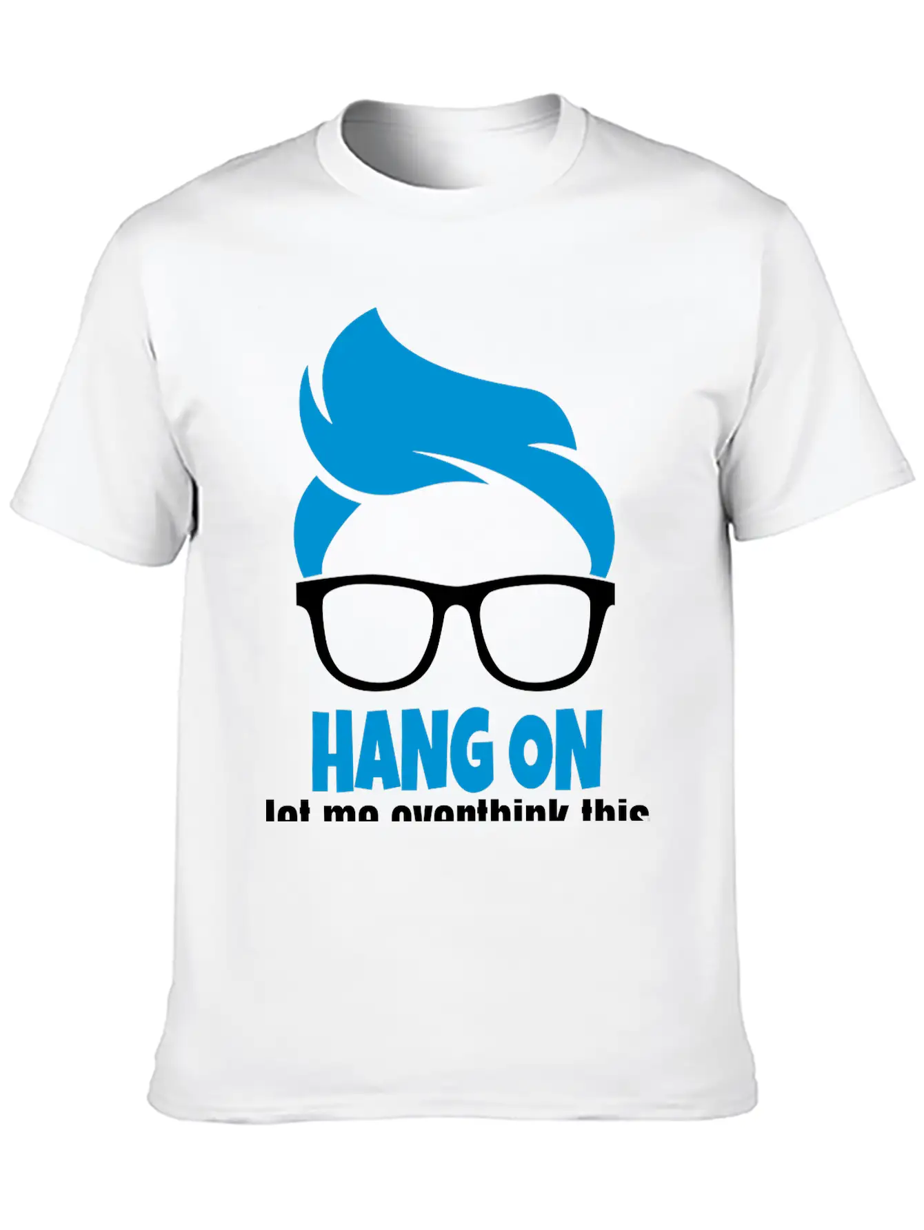 Overthink Breathable Graphic T-Shirt – Perfect For Casual Days