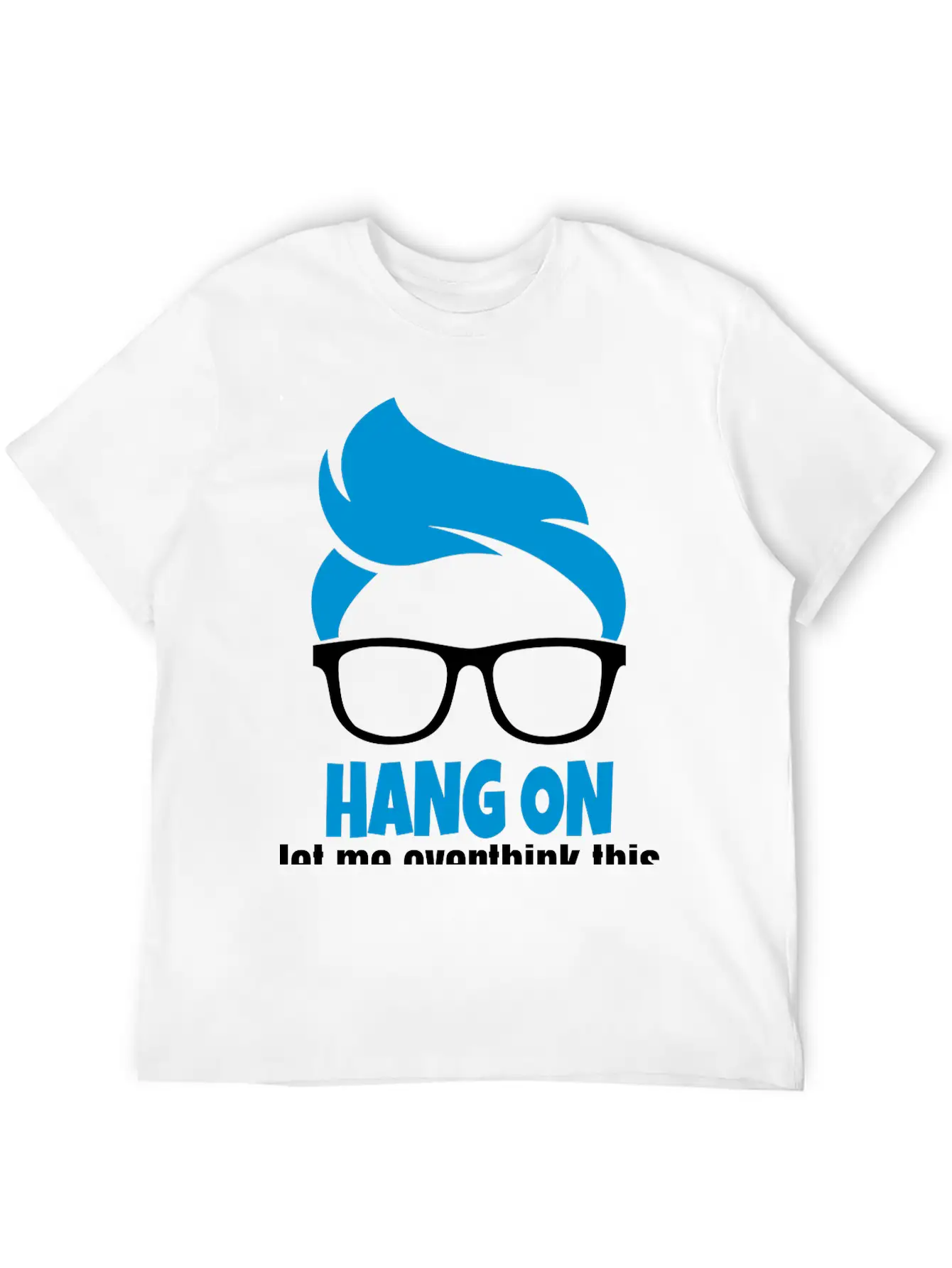 Overthink Breathable Graphic T-Shirt – Perfect For Casual Days