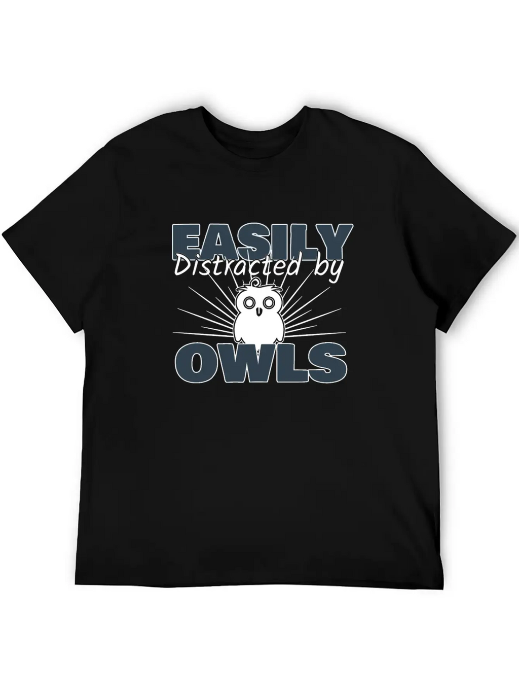 Owl Breathable Soft Cotton T-Shirt – Timeless Casual Look