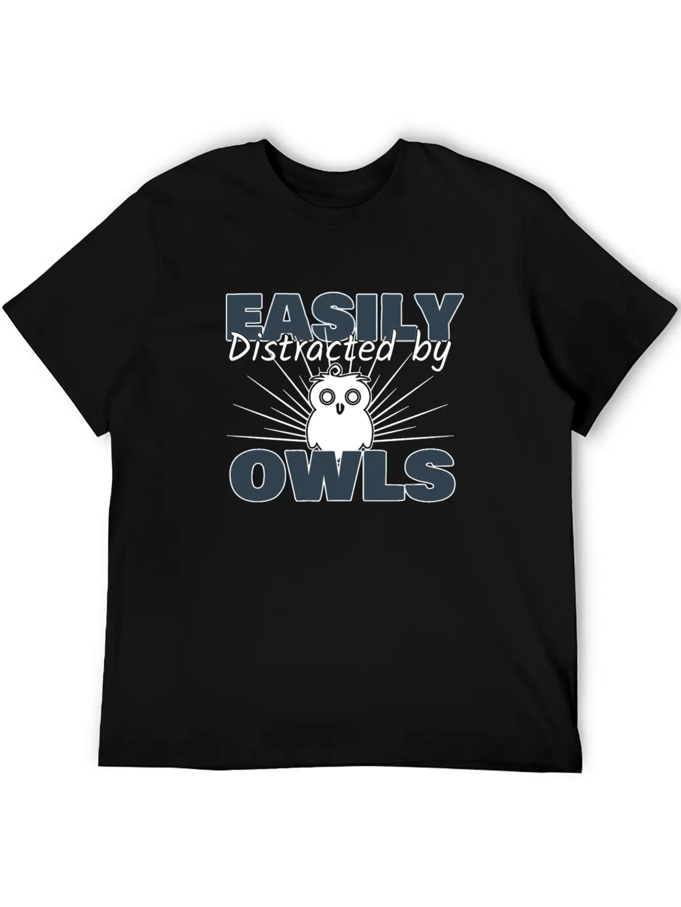 Owl Breathable Soft Cotton T-Shirt – Timeless Casual Look