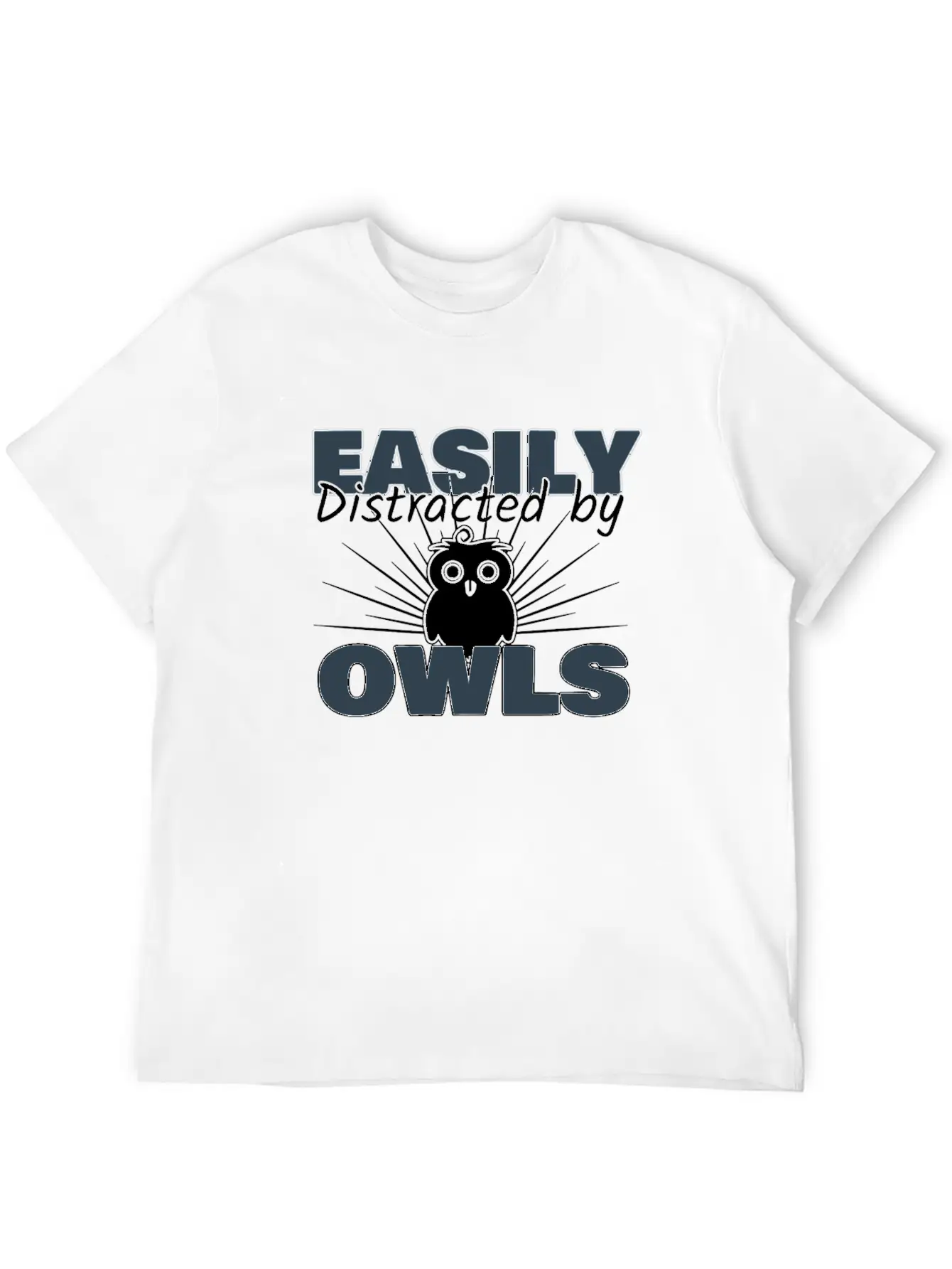 Owl Breathable Soft Cotton T-Shirt – Timeless Casual Look