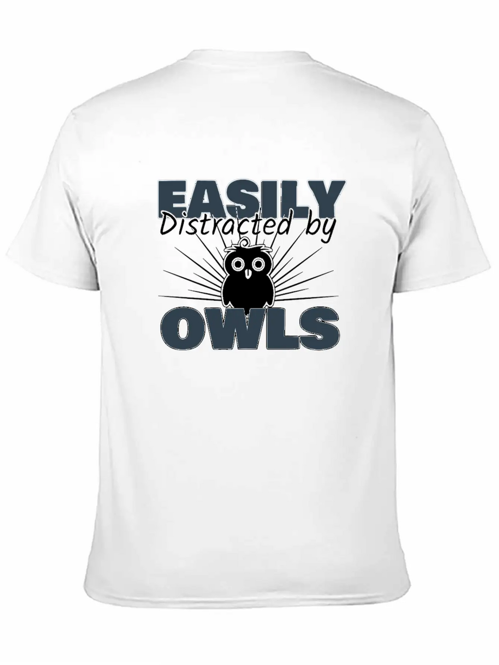 Owl Breathable Soft Cotton T-Shirt – Timeless Casual Look