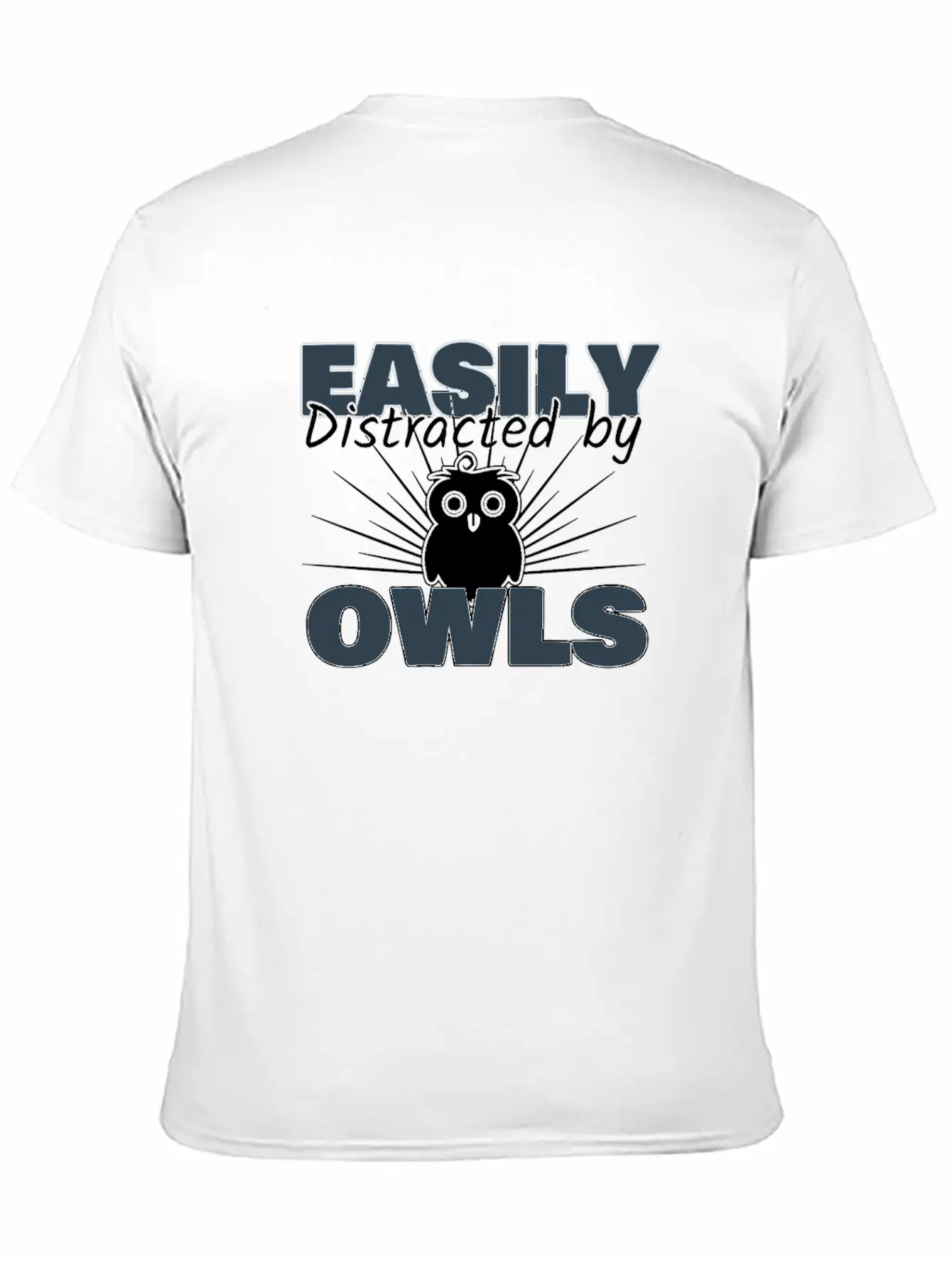 Owl Breathable Soft Cotton T-Shirt – Timeless Casual Look