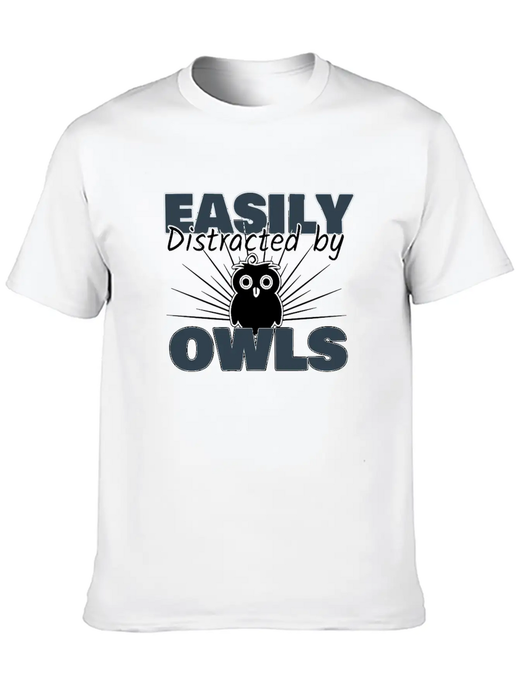 Owl Breathable Soft Cotton T-Shirt – Timeless Casual Look
