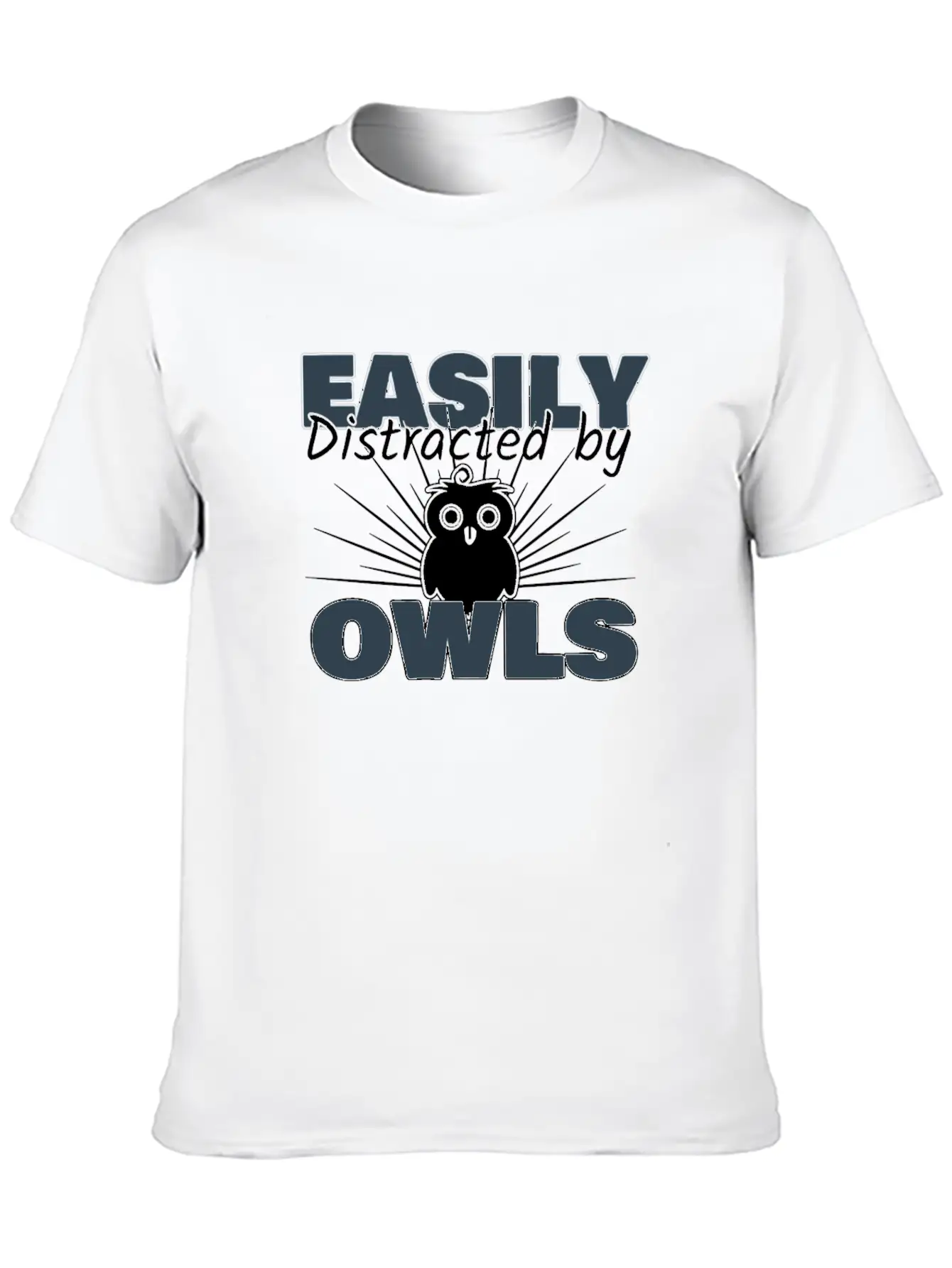 Owl Breathable Soft Cotton T-Shirt – Timeless Casual Look