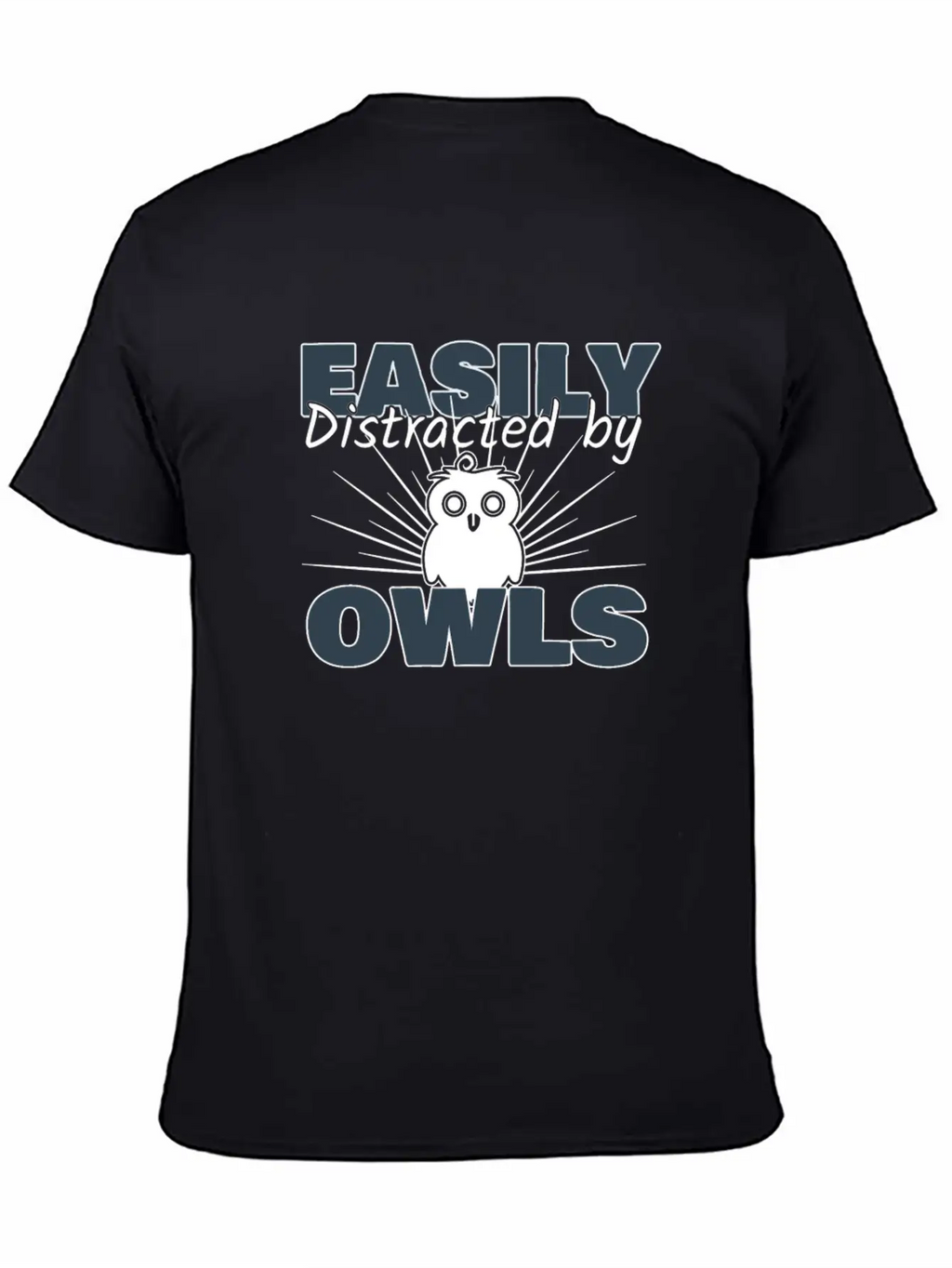 Owl Breathable Soft Cotton T-Shirt – Timeless Casual Look