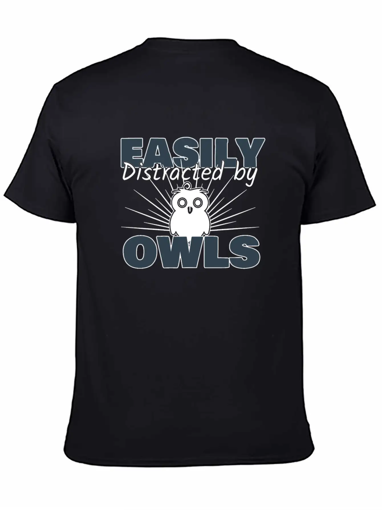 Owl Breathable Soft Cotton T-Shirt – Timeless Casual Look