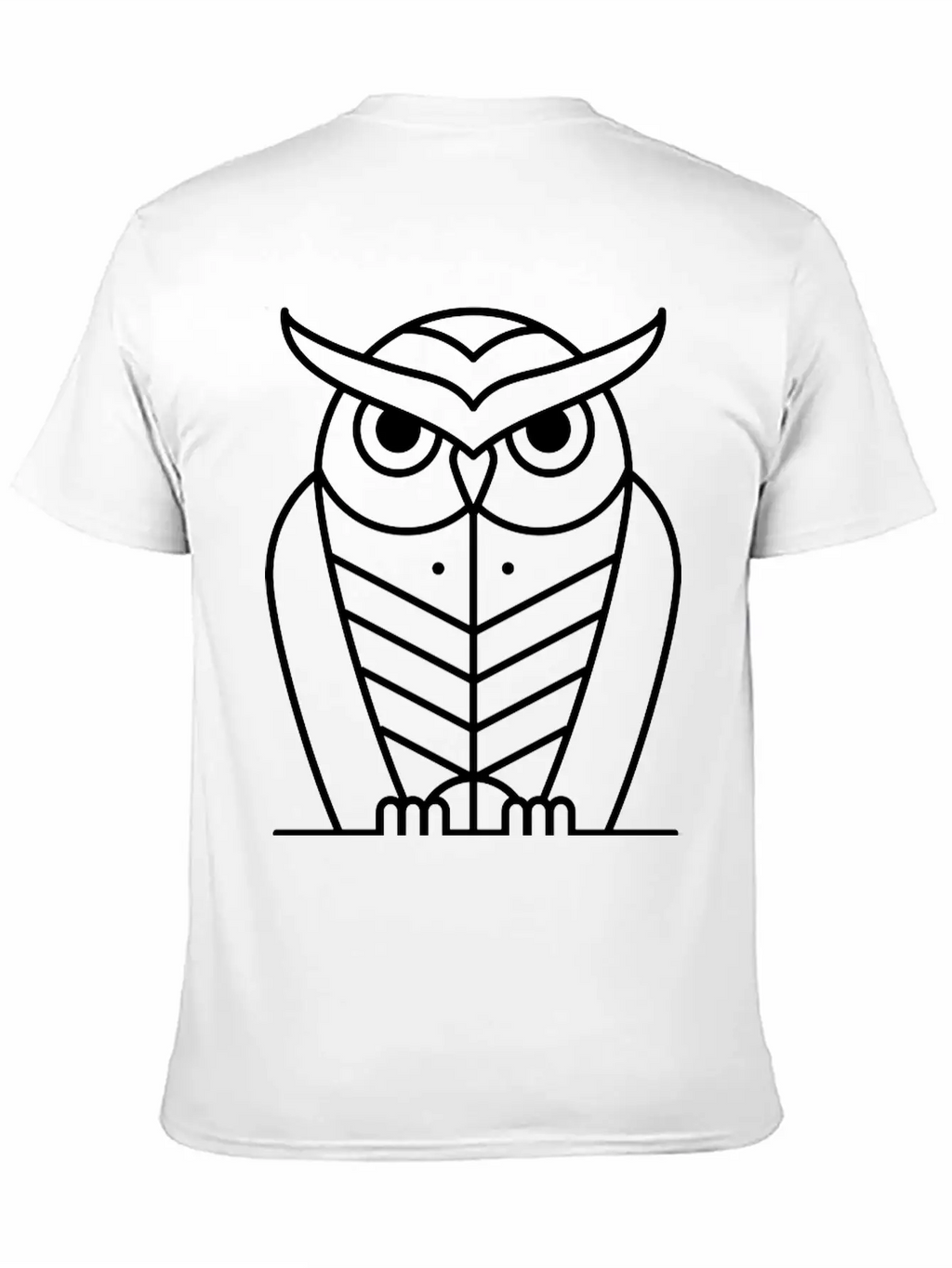Owl Casual Graphic T-Shirt – Simple And Comfortable Daily Wear