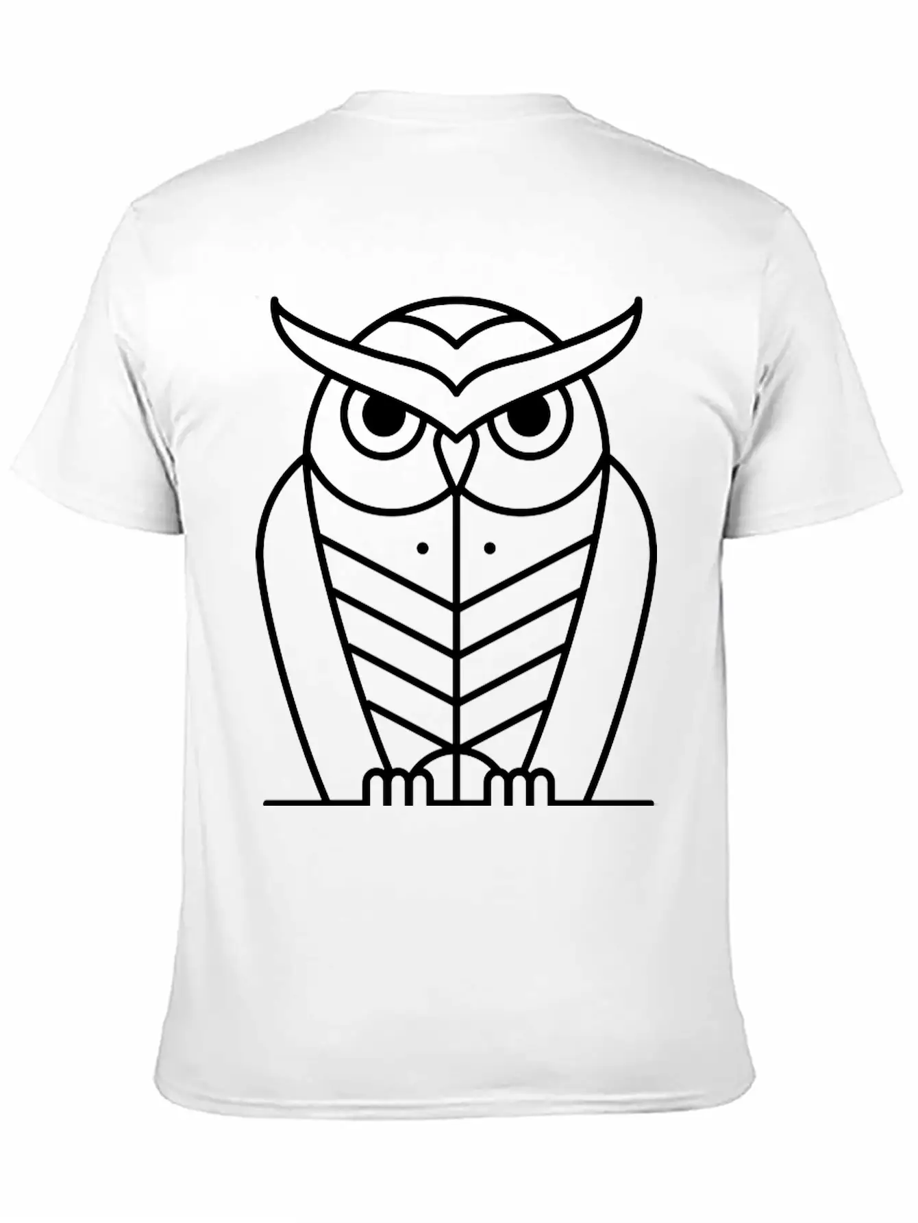 Owl Casual Graphic T-Shirt – Simple And Comfortable Daily Wear