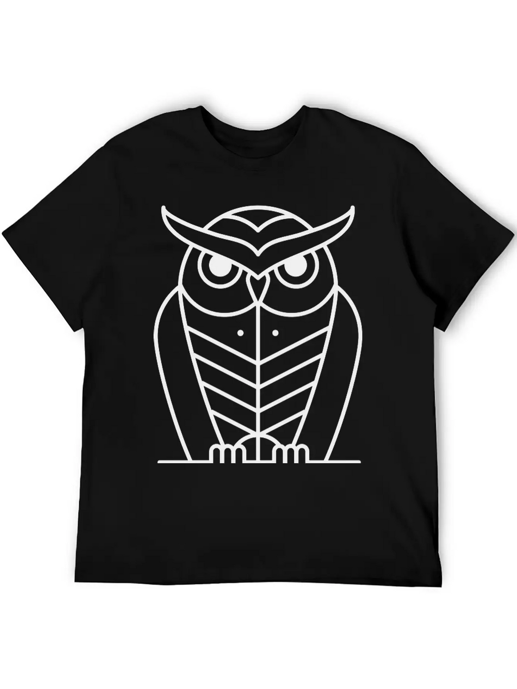 Owl Casual Graphic T-Shirt – Simple And Comfortable Daily Wear