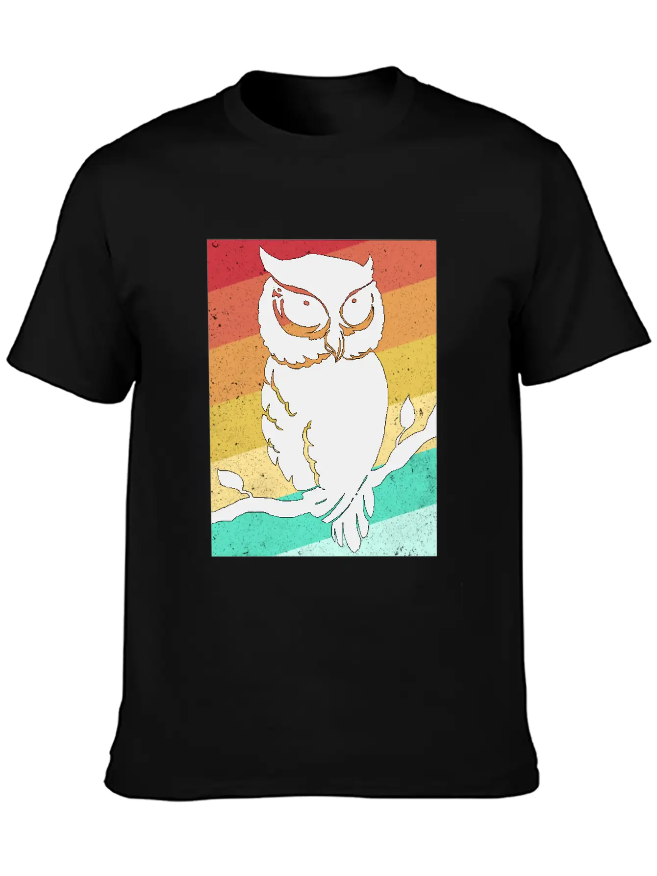 Owl Essential Cotton Tee For Daily Outfits – Unisex Style