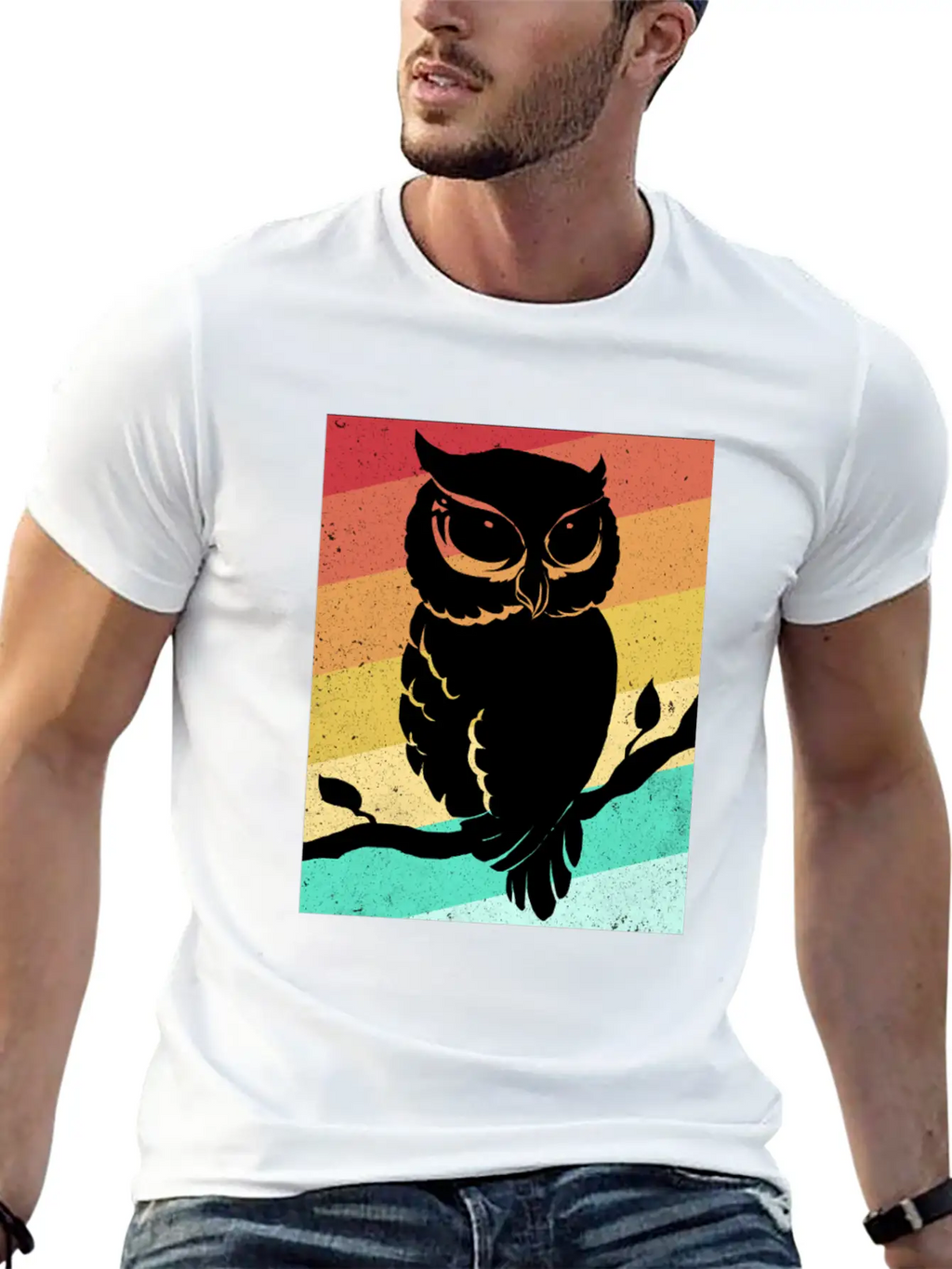 Owl Essential Cotton Tee For Daily Outfits – Unisex Style