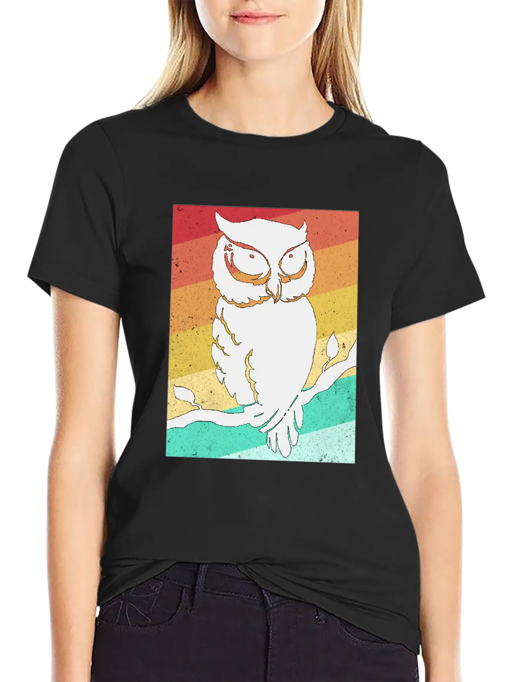Owl Essential Cotton Tee For Daily Outfits – Unisex Style