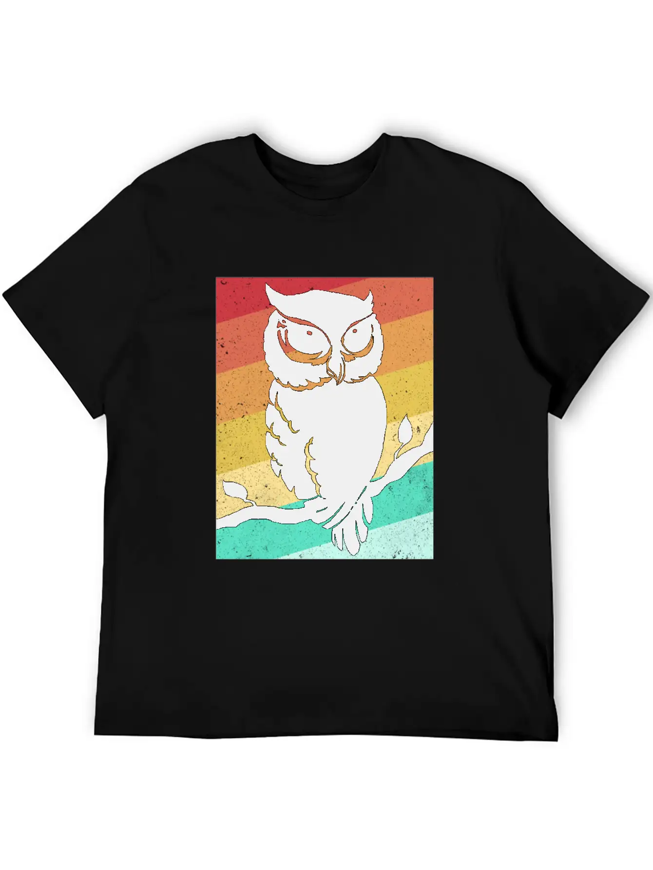Owl Essential Cotton Tee For Daily Outfits – Unisex Style