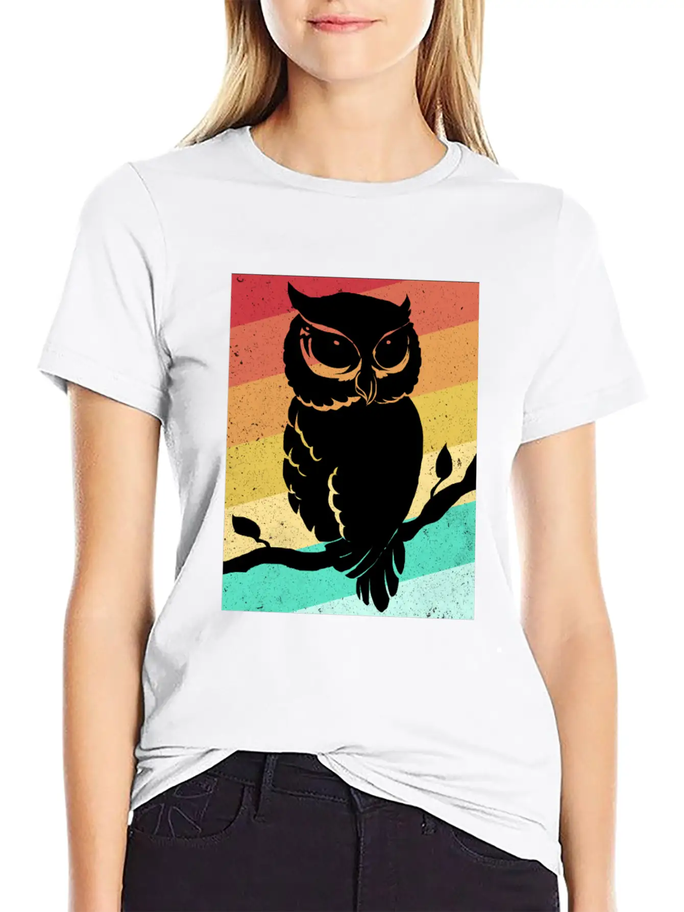 Owl Essential Cotton Tee For Daily Outfits – Unisex Style