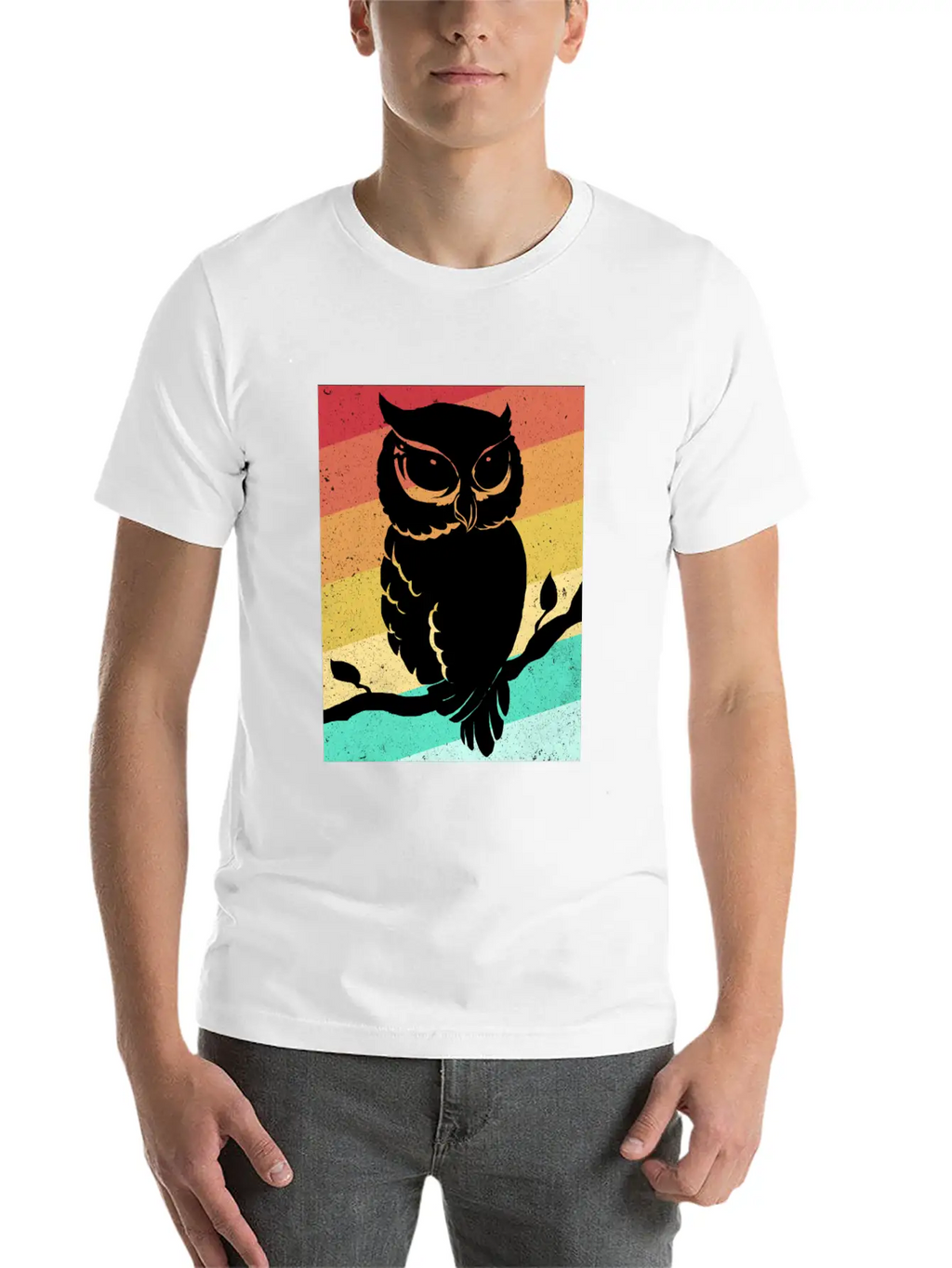 Owl Essential Cotton Tee For Daily Outfits – Unisex Style