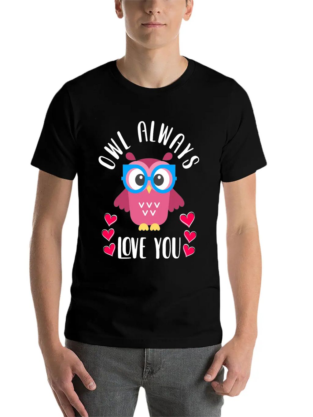Owl Love Pun Gift Owls Unisex Casual T-Shirt – Clean Design For Daily Comfort