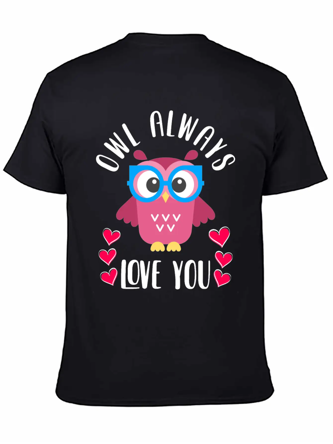 Owl Love Pun Gift Owls Unisex Casual T-Shirt – Clean Design For Daily Comfort