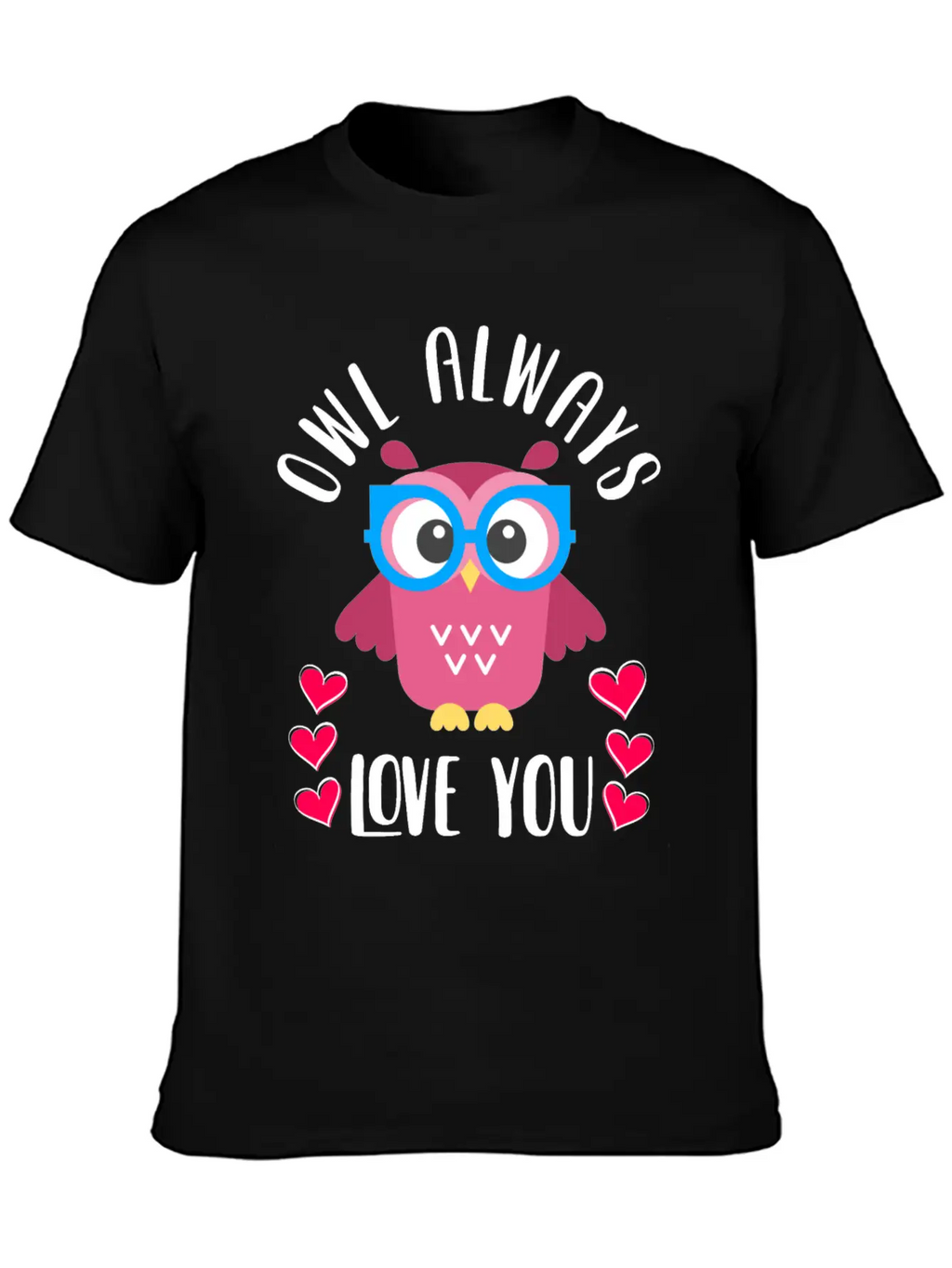 Owl Love Pun Gift Owls Unisex Casual T-Shirt – Clean Design For Daily Comfort