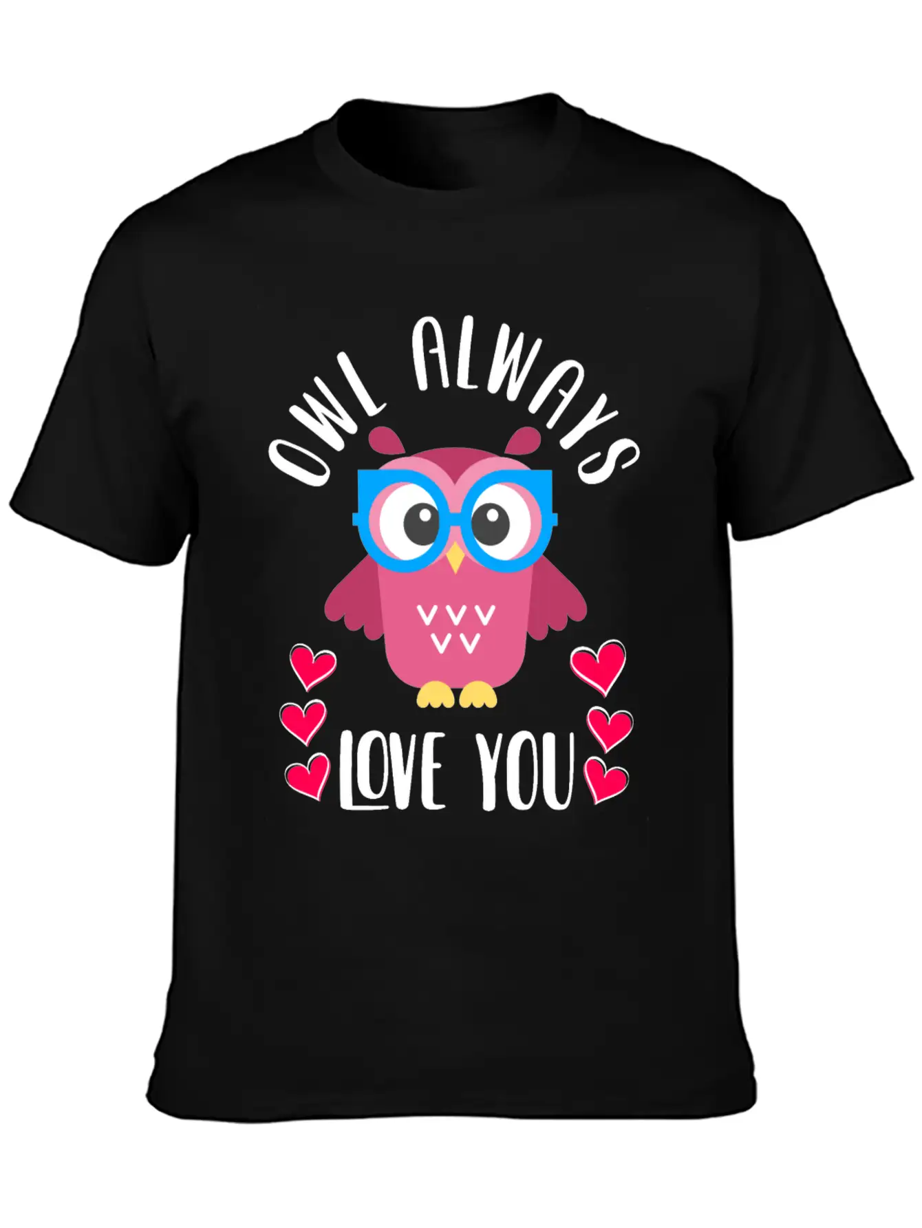 Owl Love Pun Gift Owls Unisex Casual T-Shirt – Clean Design For Daily Comfort