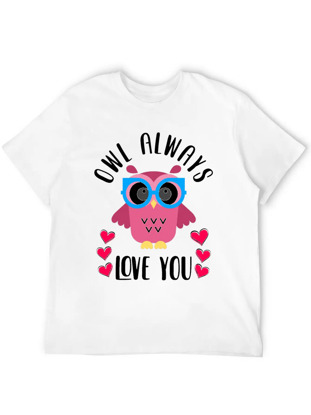 Owl Love Pun Gift Owls Unisex Casual T-Shirt – Clean Design For Daily Comfort