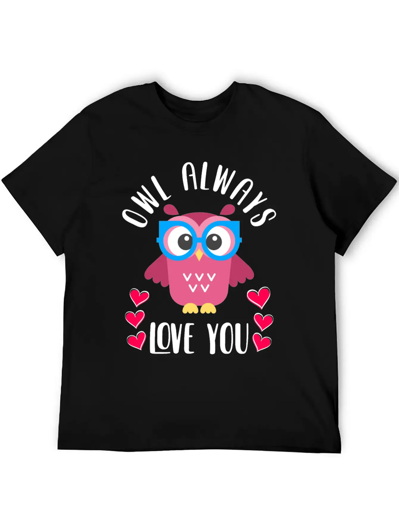 Owl Love Pun Gift Owls Unisex Casual T-Shirt – Clean Design For Daily Comfort