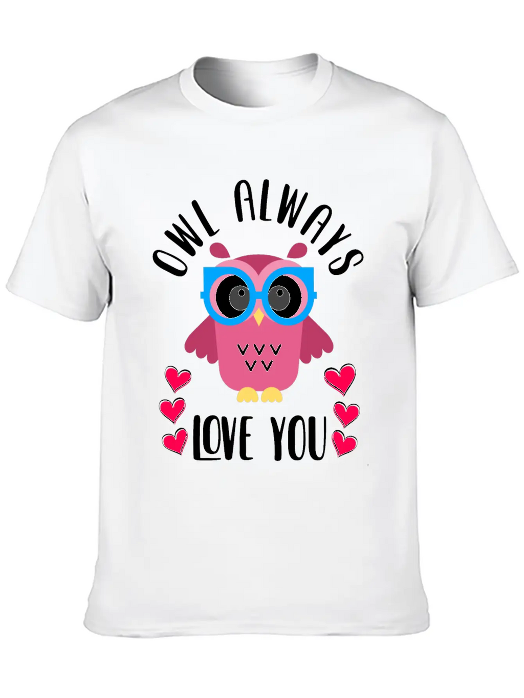 Owl Love Pun Gift Owls Unisex Casual T-Shirt – Clean Design For Daily Comfort