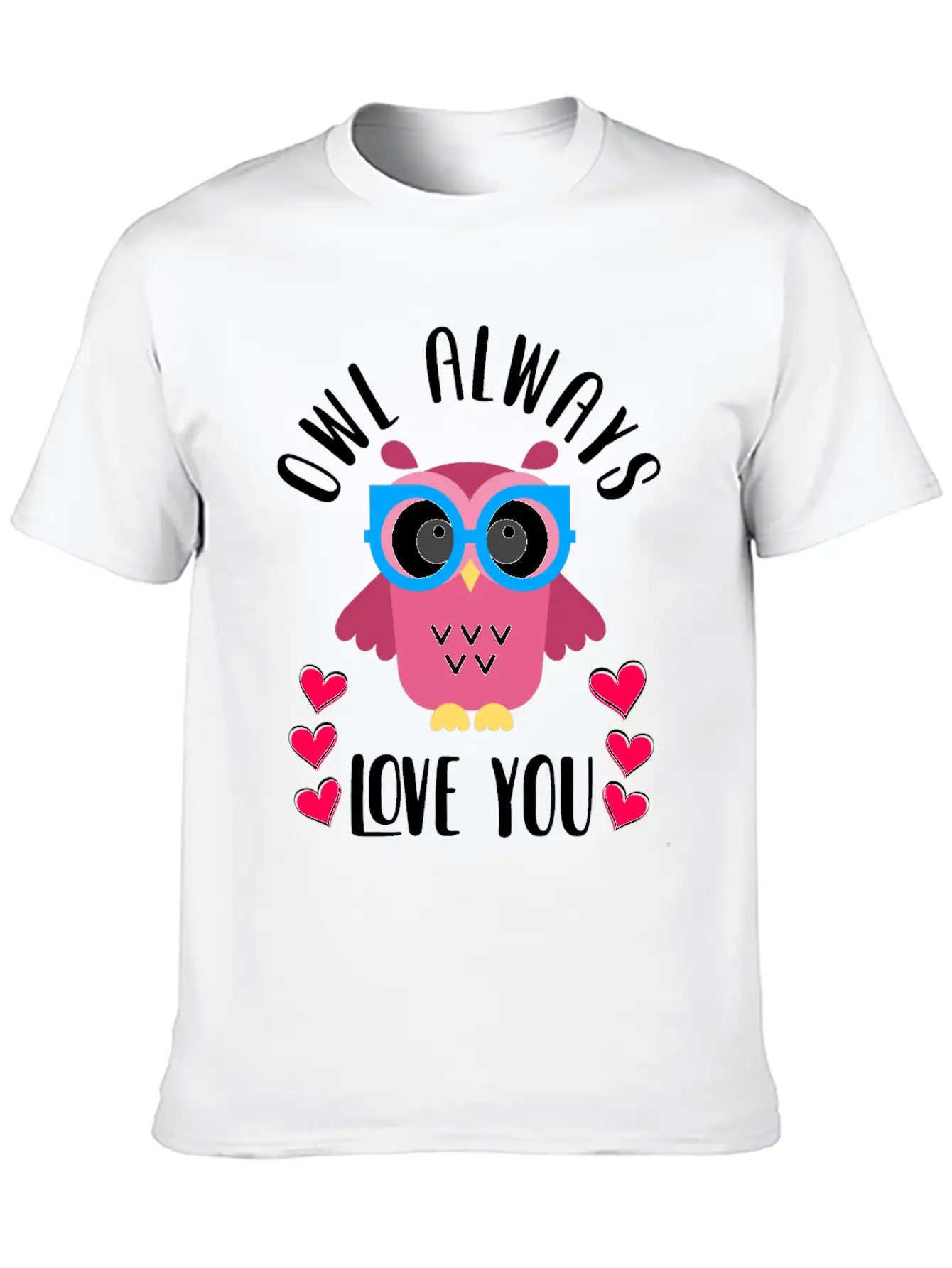 Owl Love Pun Gift Owls Unisex Casual T-Shirt – Clean Design For Daily Comfort