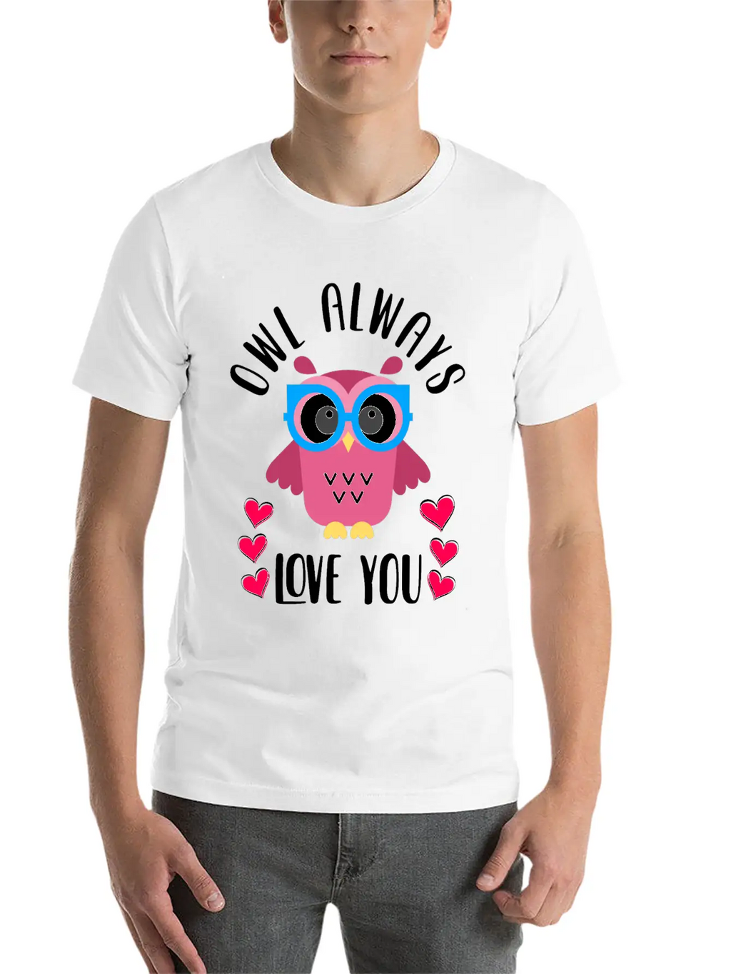 Owl Love Pun Gift Owls Unisex Casual T-Shirt – Clean Design For Daily Comfort