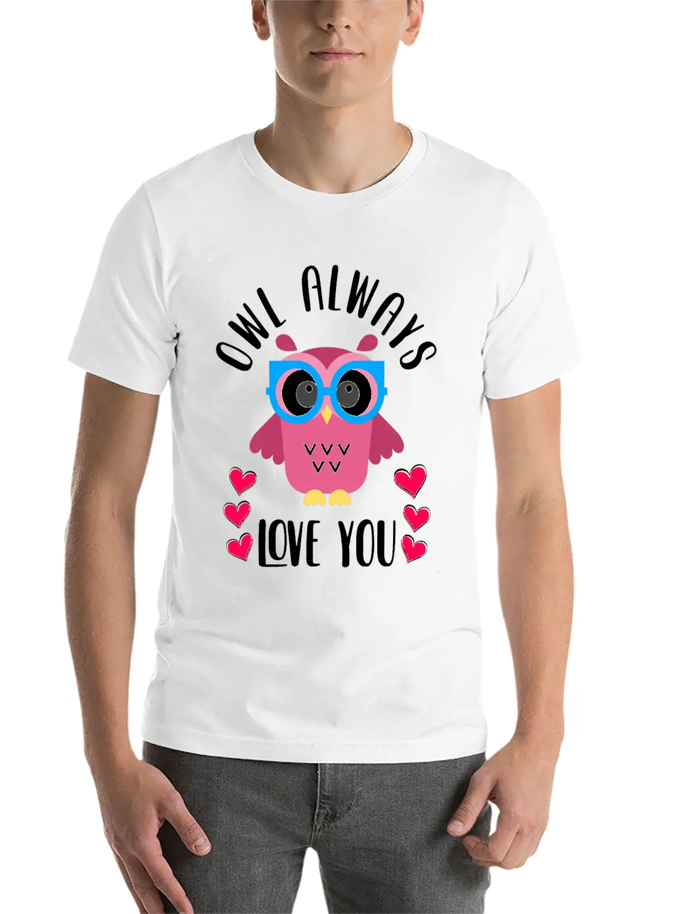 Owl Love Pun Gift Owls Unisex Casual T-Shirt – Clean Design For Daily Comfort