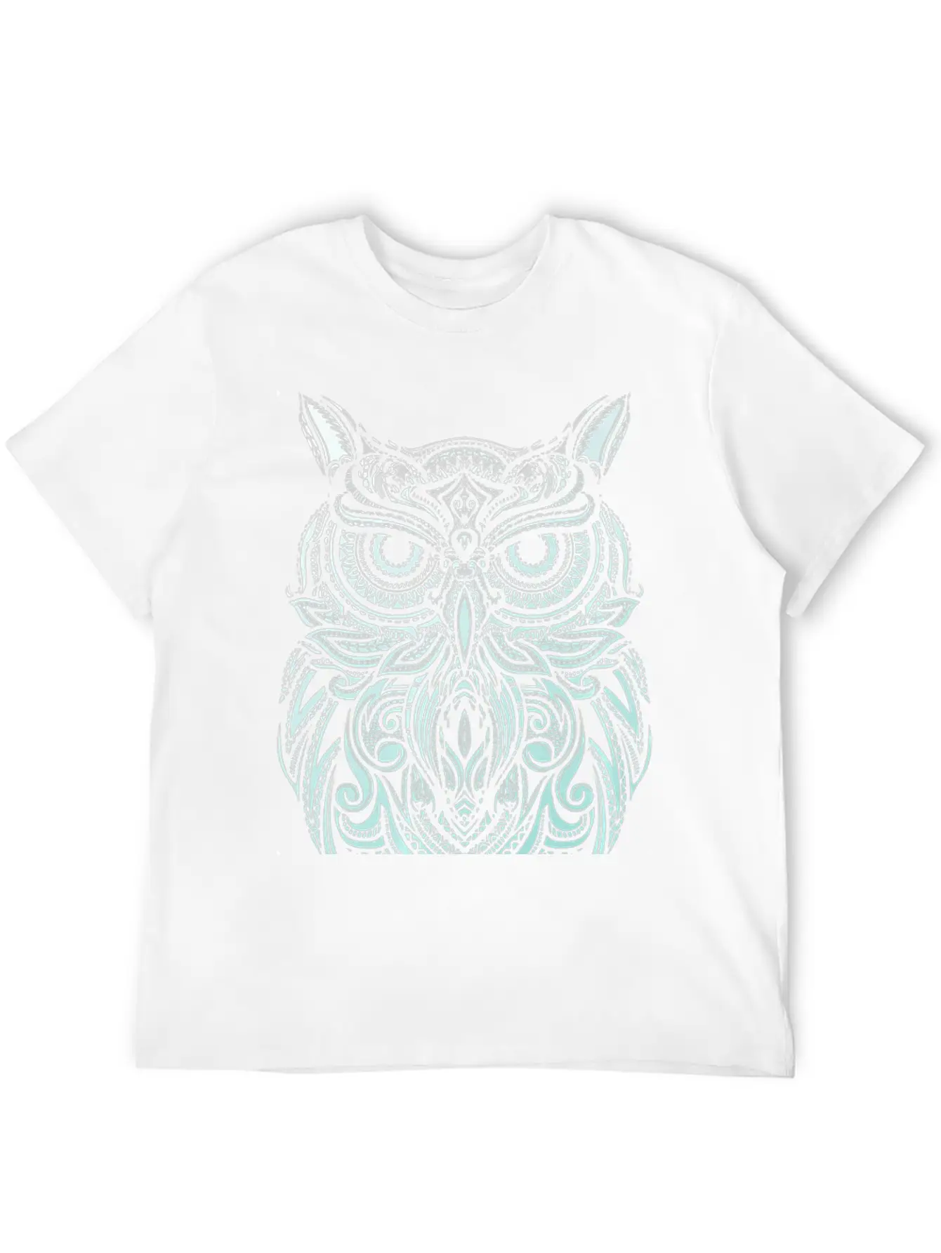 Owl Shirt Bohemian Henna Style Owls Boho Owl Premi Unisex Casual T-Shirt – Clean Design For Daily Comfort