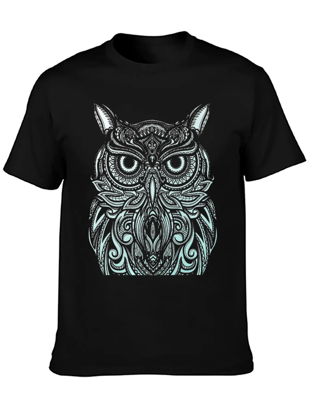 Owl Shirt Bohemian Henna Style Owls Boho Owl Premi Unisex Casual T-Shirt – Clean Design For Daily Comfort