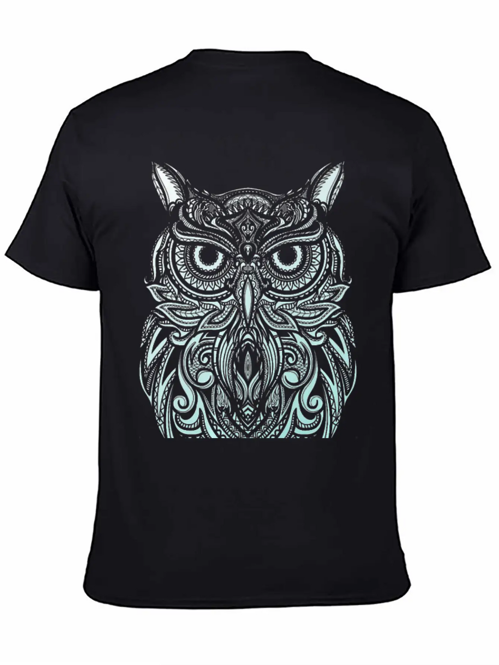 Owl Shirt Bohemian Henna Style Owls Boho Owl Premi Unisex Casual T-Shirt – Clean Design For Daily Comfort