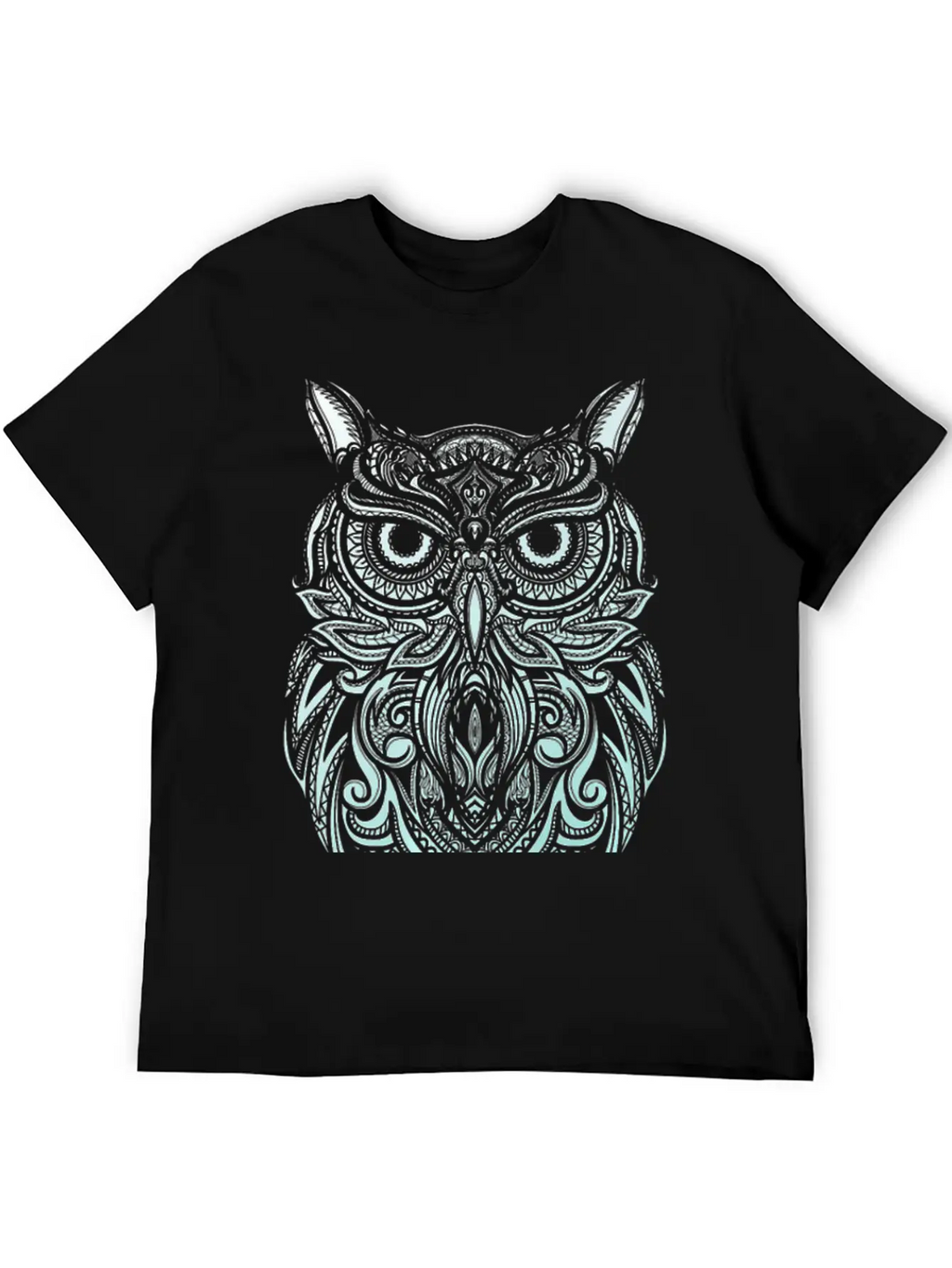 Owl Shirt Bohemian Henna Style Owls Boho Owl Premi Unisex Casual T-Shirt – Clean Design For Daily Comfort