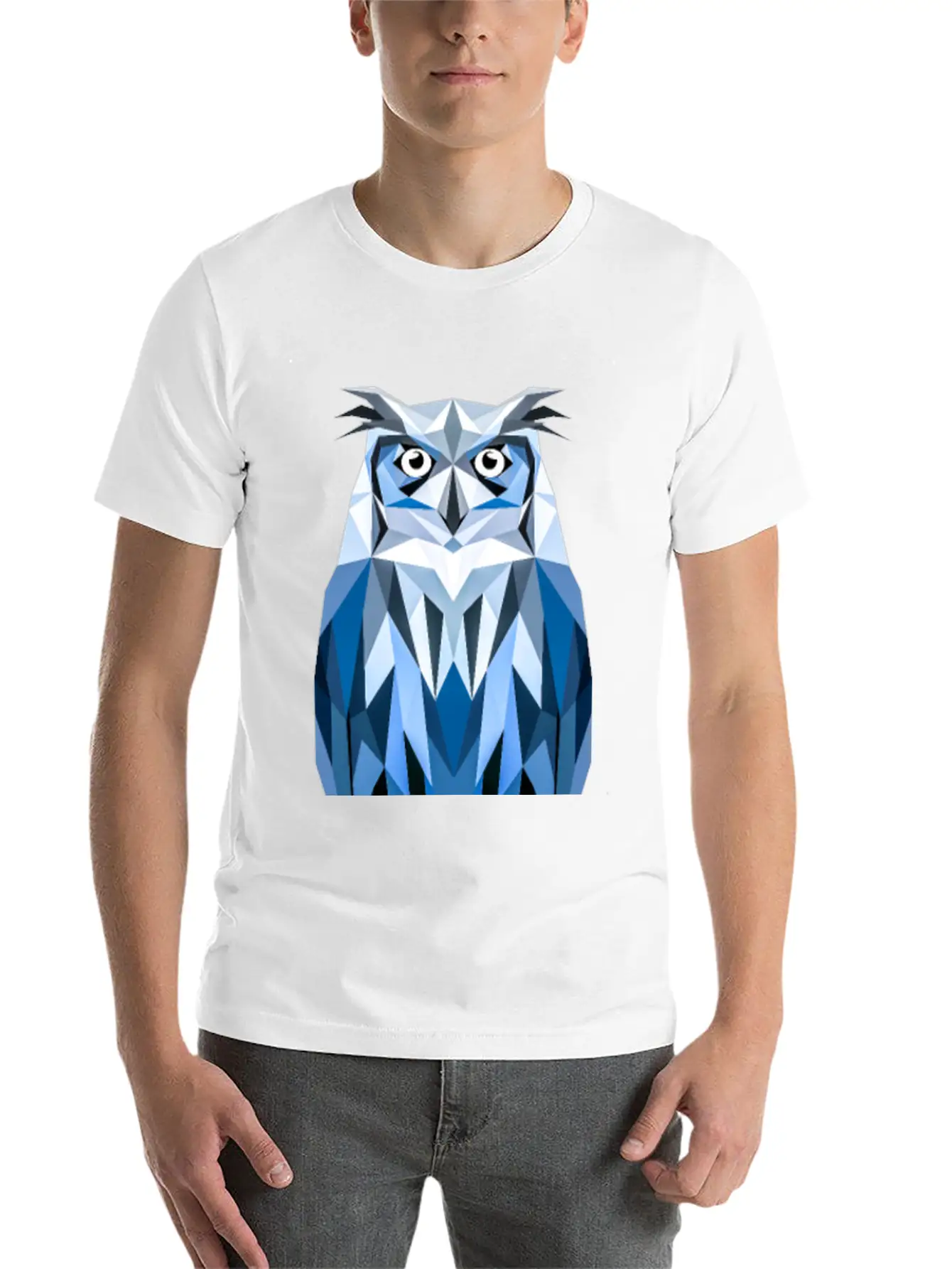 Owl Unisex Short Sleeve Soft Cotton T-Shirt – Casual Everyday Wear