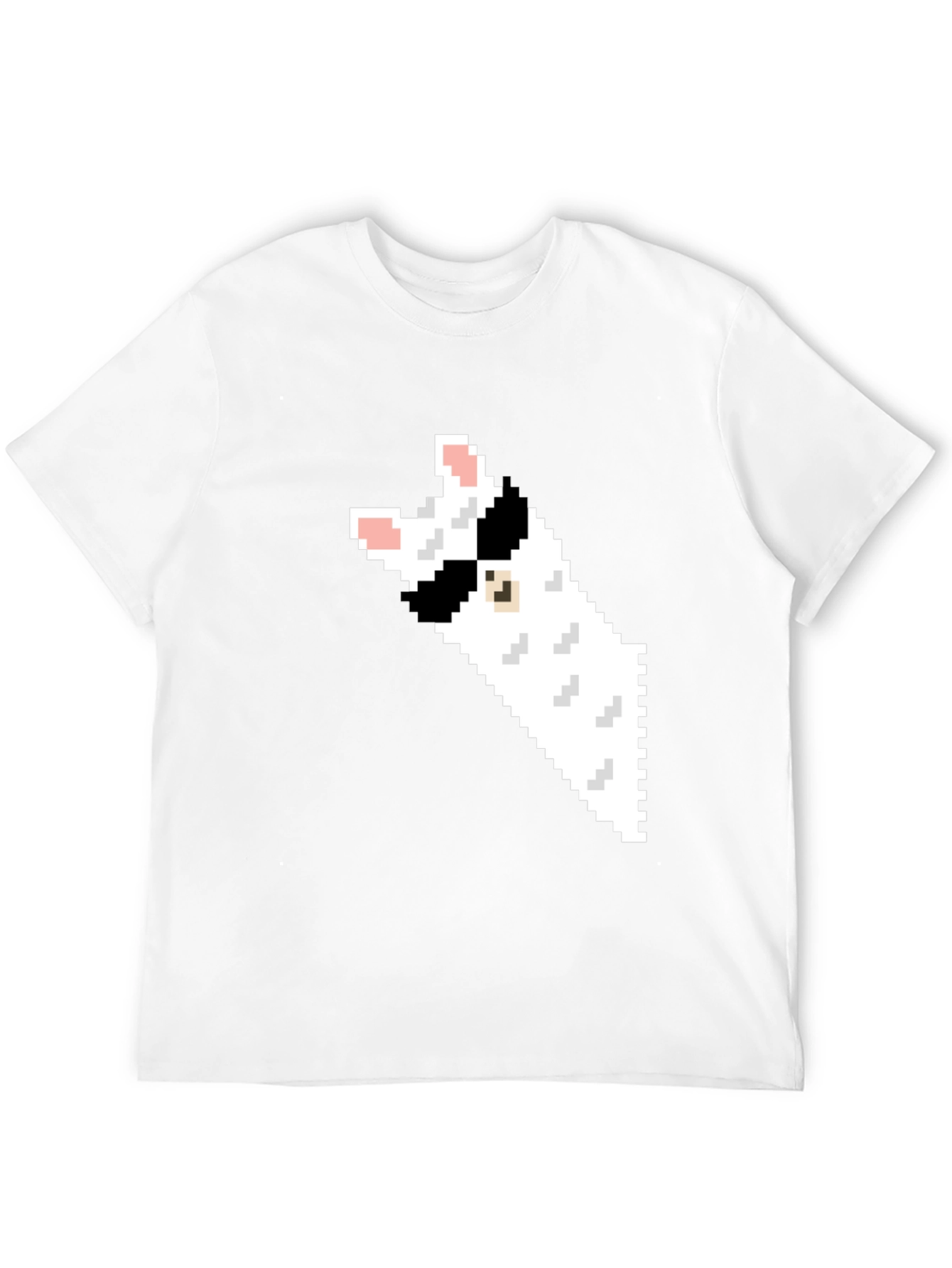 Pixel Cat Black T-Shirt - Gamer Style
