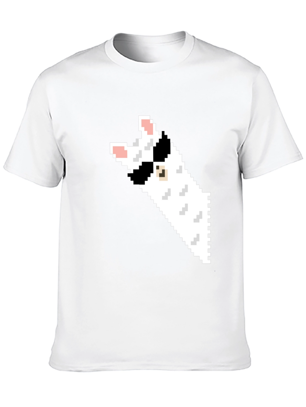 Pixel Cat Black T-Shirt - Gamer Style