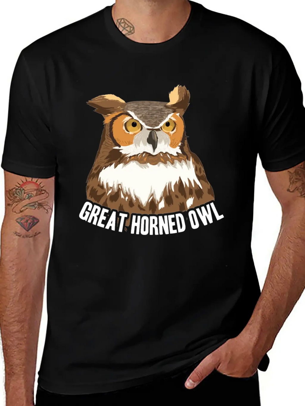 Owlaholic, Owl, Owls Lover Gift Breathable Soft Cotton T-Shirt – Timeless Casual Look