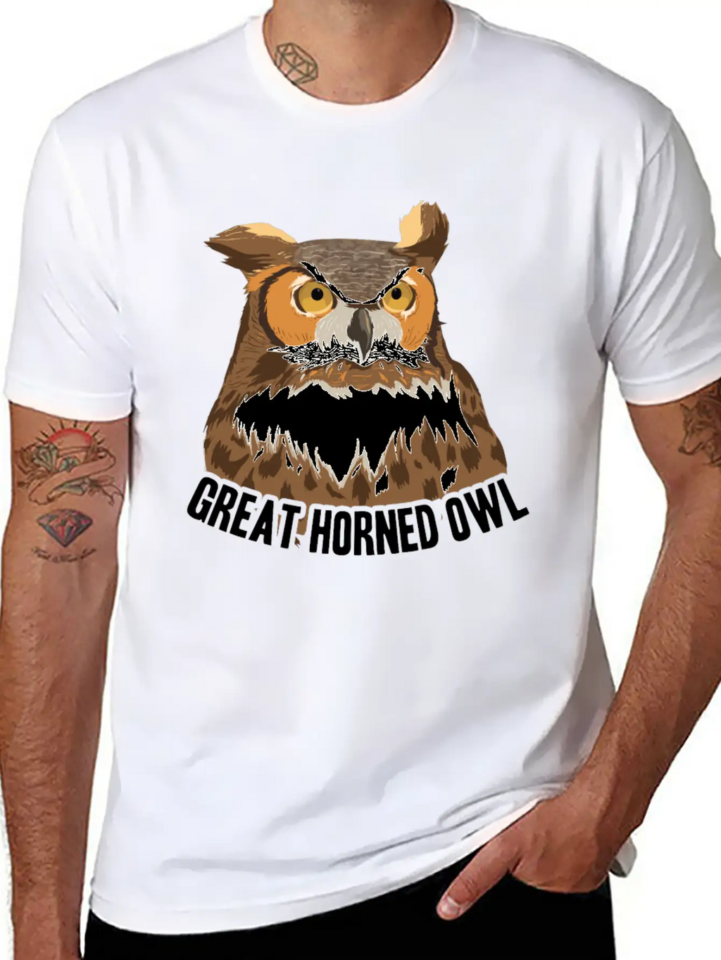 Owlaholic, Owl, Owls Lover Gift Breathable Soft Cotton T-Shirt – Timeless Casual Look