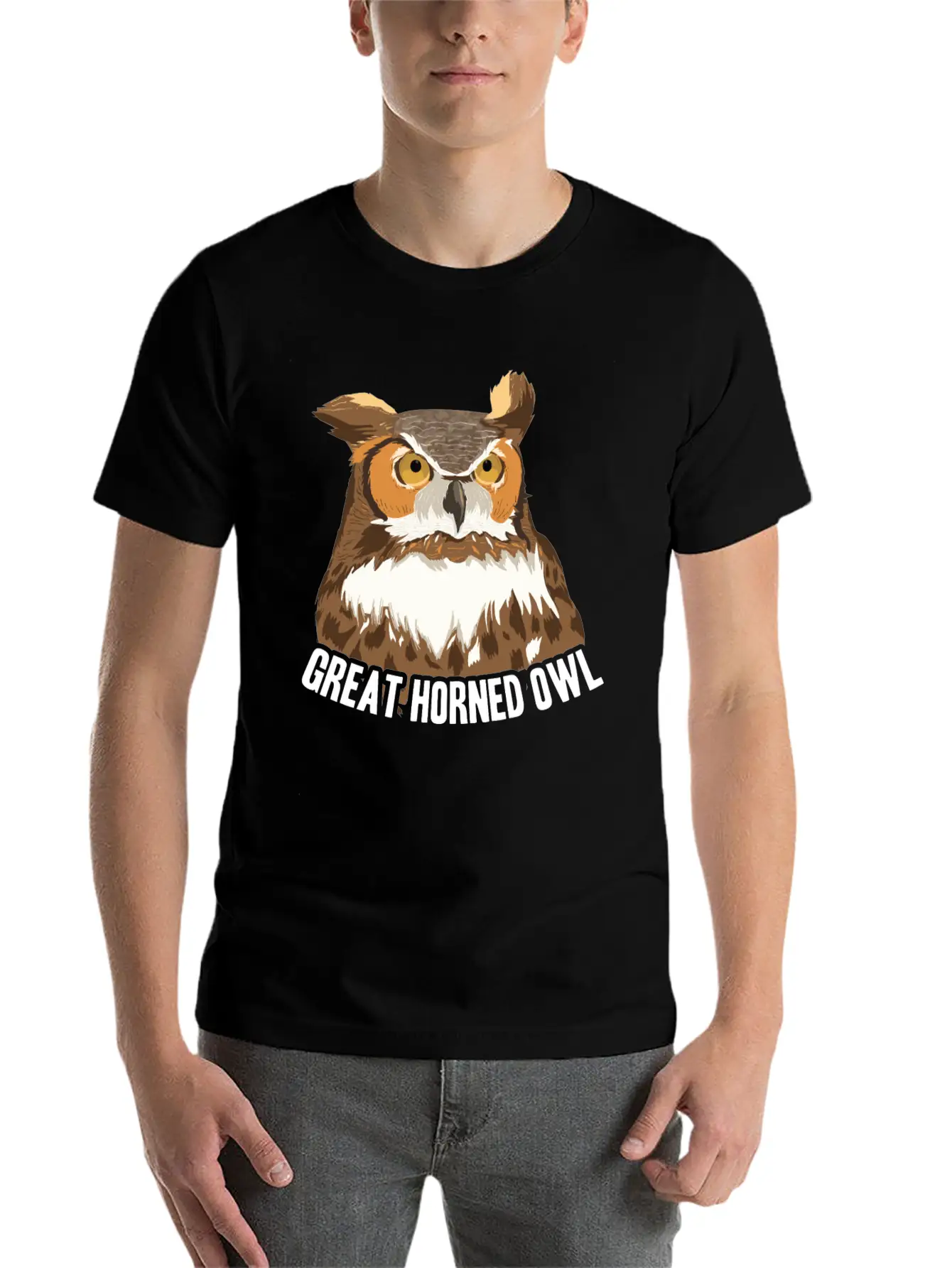 Owlaholic, Owl, Owls Lover Gift Breathable Soft Cotton T-Shirt – Timeless Casual Look