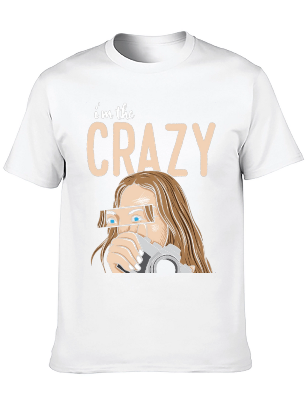 Crazy Photographer Graphic T-Shirt
