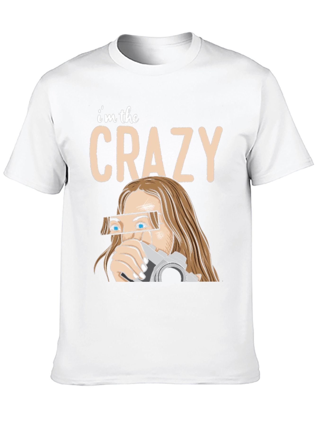 Crazy Photographer Graphic T-Shirt