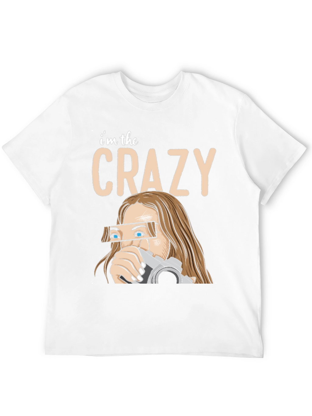 Crazy Photographer Graphic T-Shirt
